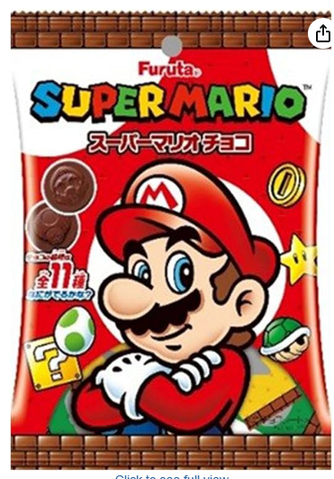 135/2 4902501006573 1g1 Furta Seika Super Mario Chocolate, 1.3 oz (36 g)