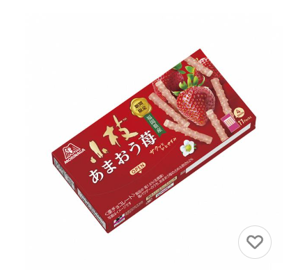 4902888273735 c01 Morinaga & Co. Amaou Strawberry Twigs, 44 sticks