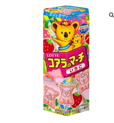 194/1 4903333133062 c02 Lotte Koala’s March Strawberry 48g