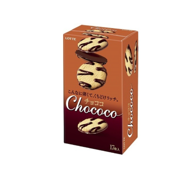 196/2 4903333241521 c04 Lotte Chococo 17 pieces