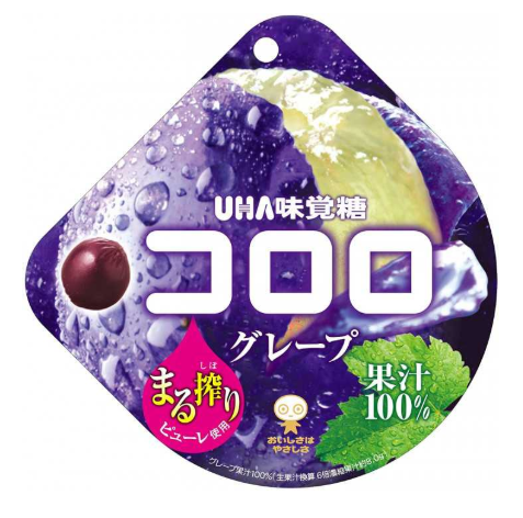 211/1 4902750706200 B05 UHA MIKAKUTO - KORORO Grape Gummies