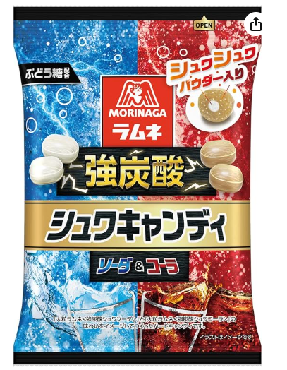 49/1 4902888275388 3L2 Morinaga Seika Strong Shuwa Candy 2.6 oz (75 g)