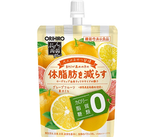 144/10 4571157258935 D04 Purunto Konjac Plus: Grapefruit Flavor 130g