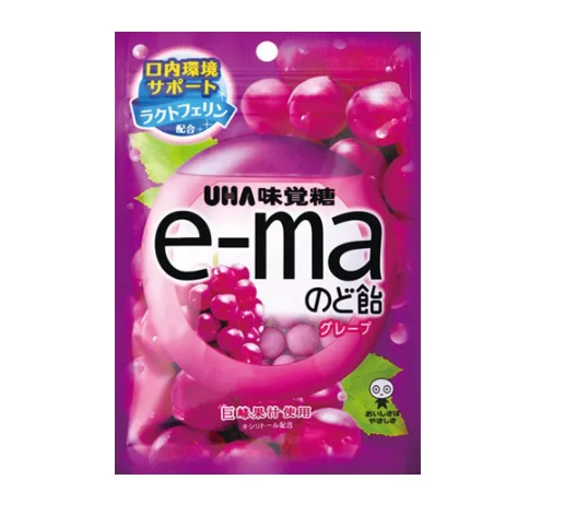 220/1 4514062957388 B03 UHA e-ma Throat Candy Grape (Medium Bag)