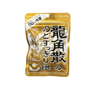 232/1 4987240618706 B04 Ryukakusan Throat Refreshing Lozenges 120max Bag 88g