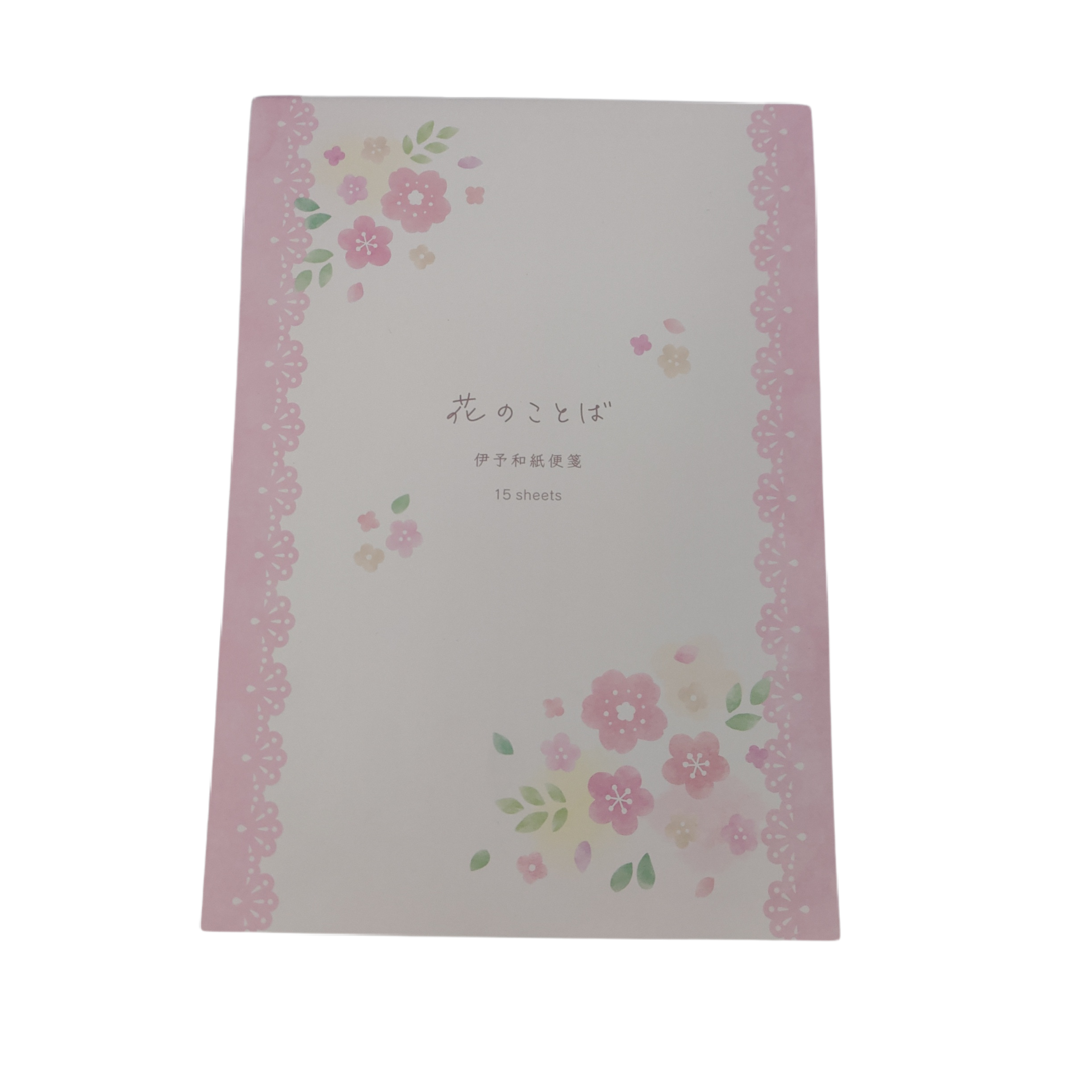 Iyo japanese paper letter paper flower words 15 sheets