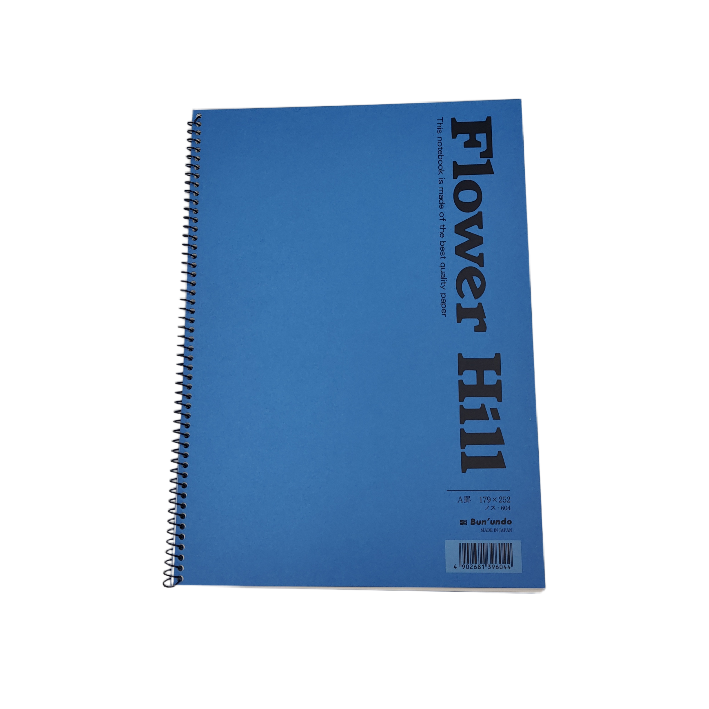 B5 flower hill sp notebook A blue