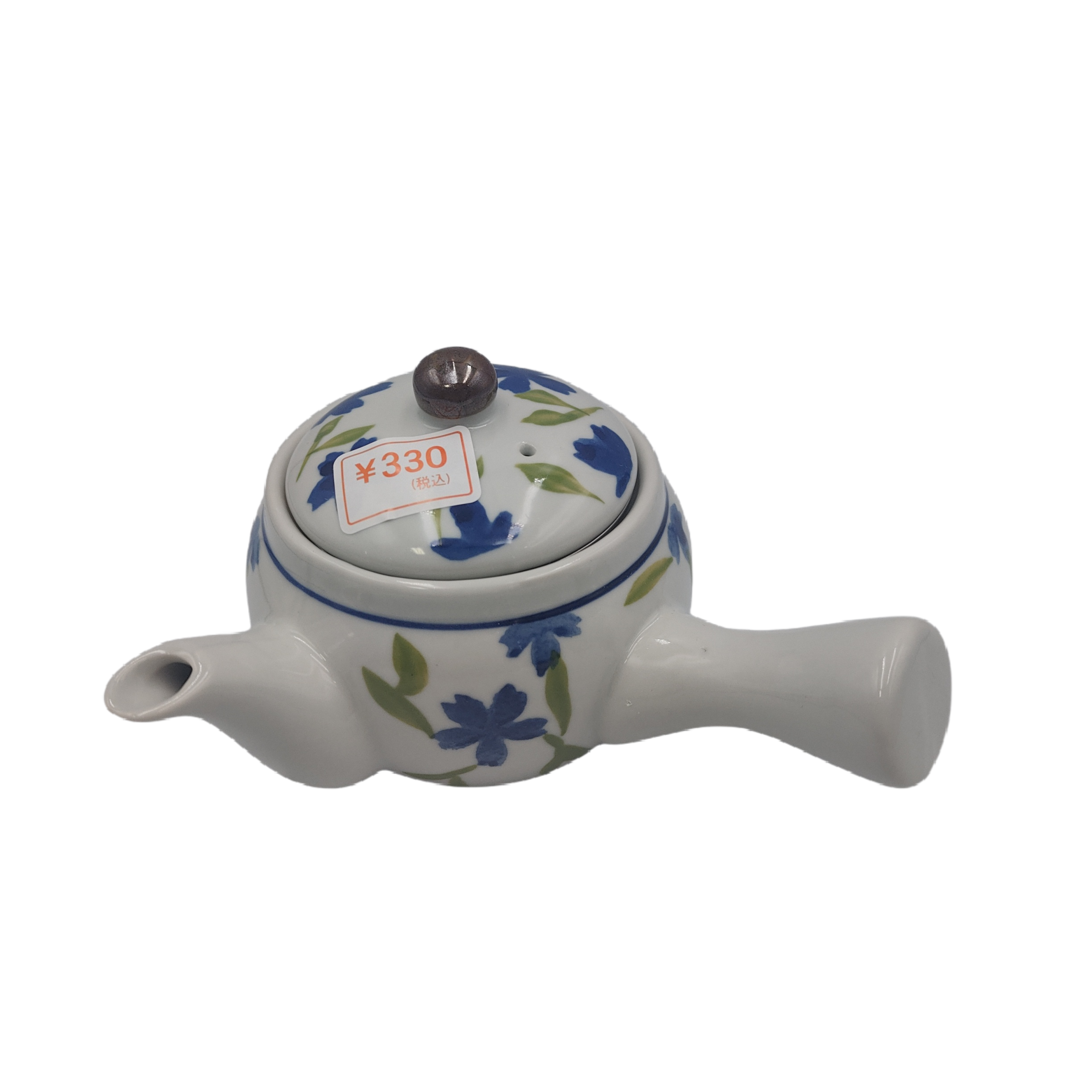 Floral pattern teapot