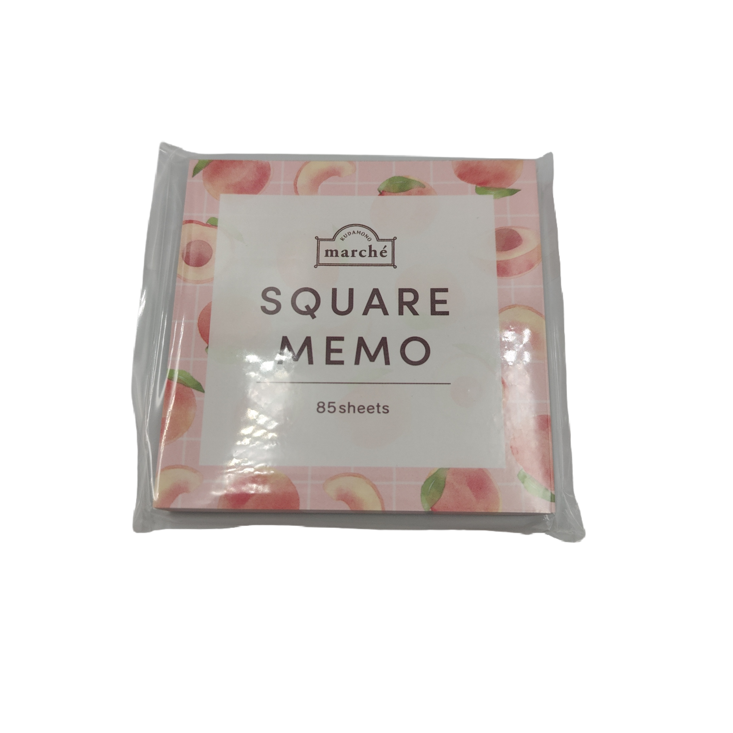 Square memo fruit market 85 sheets