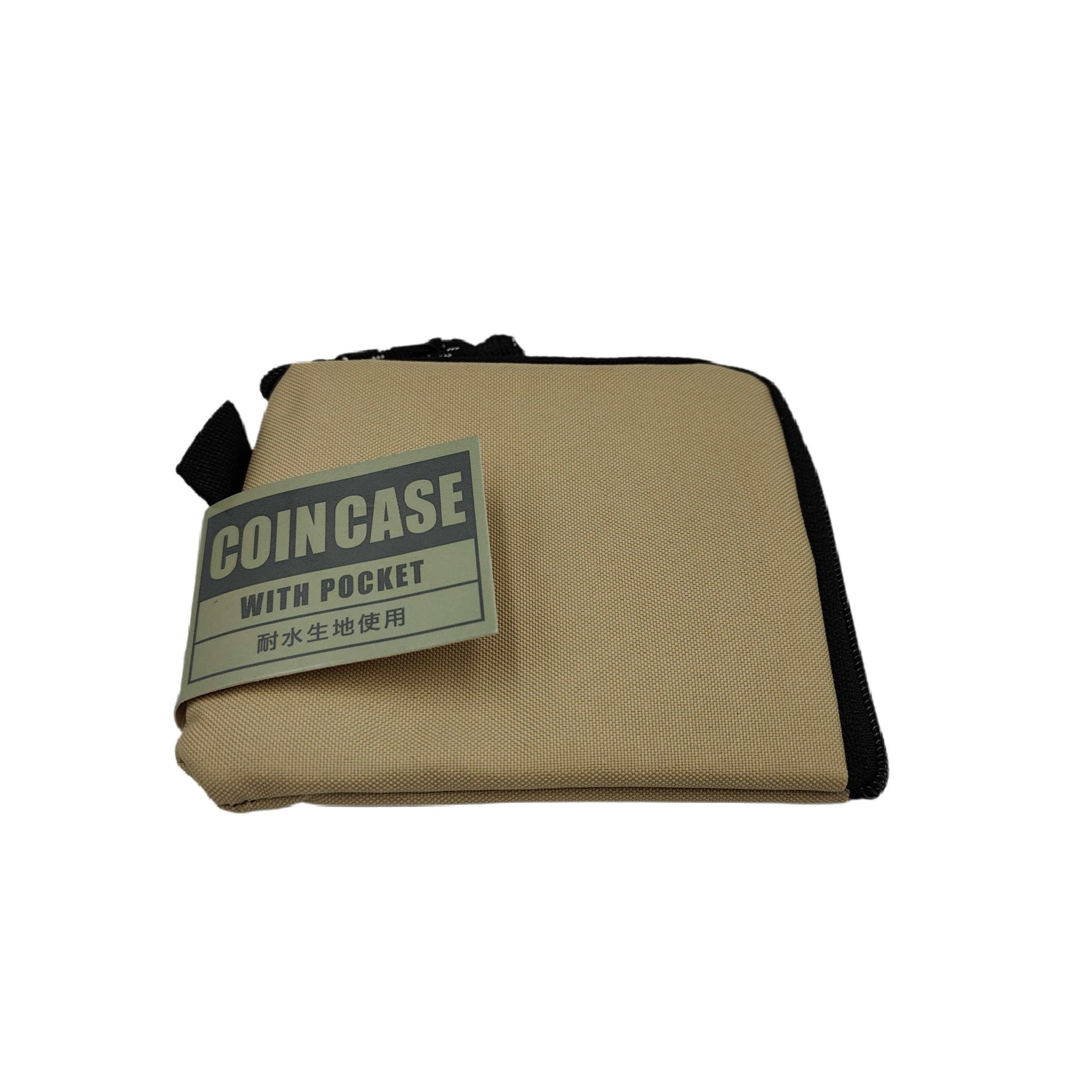 Coin case with pocket