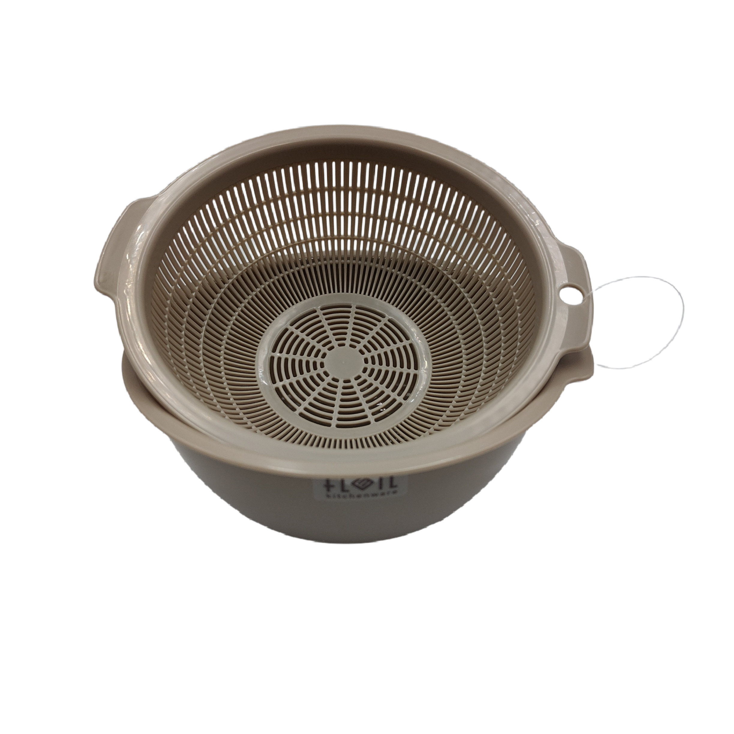 Freille colander bowl S brown