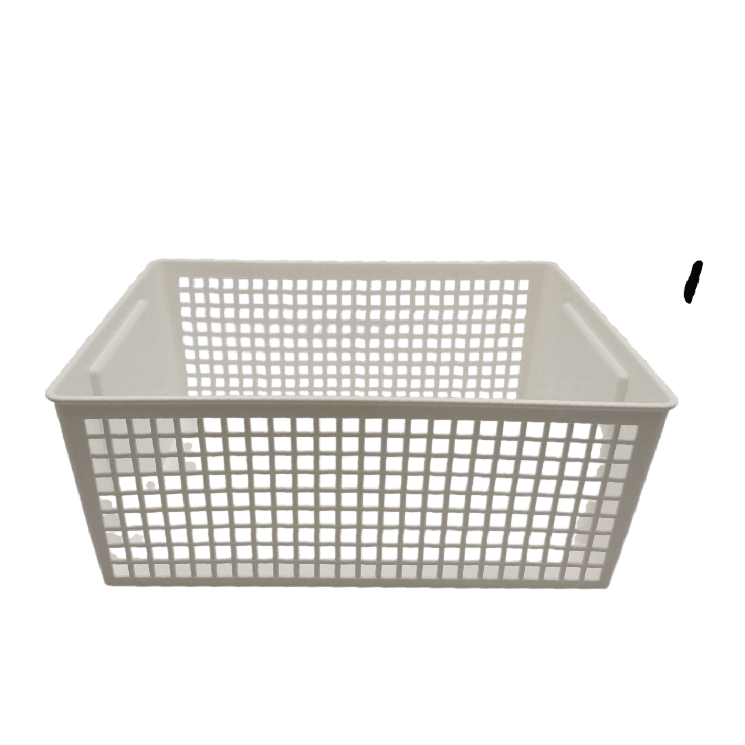 Trim basket large white