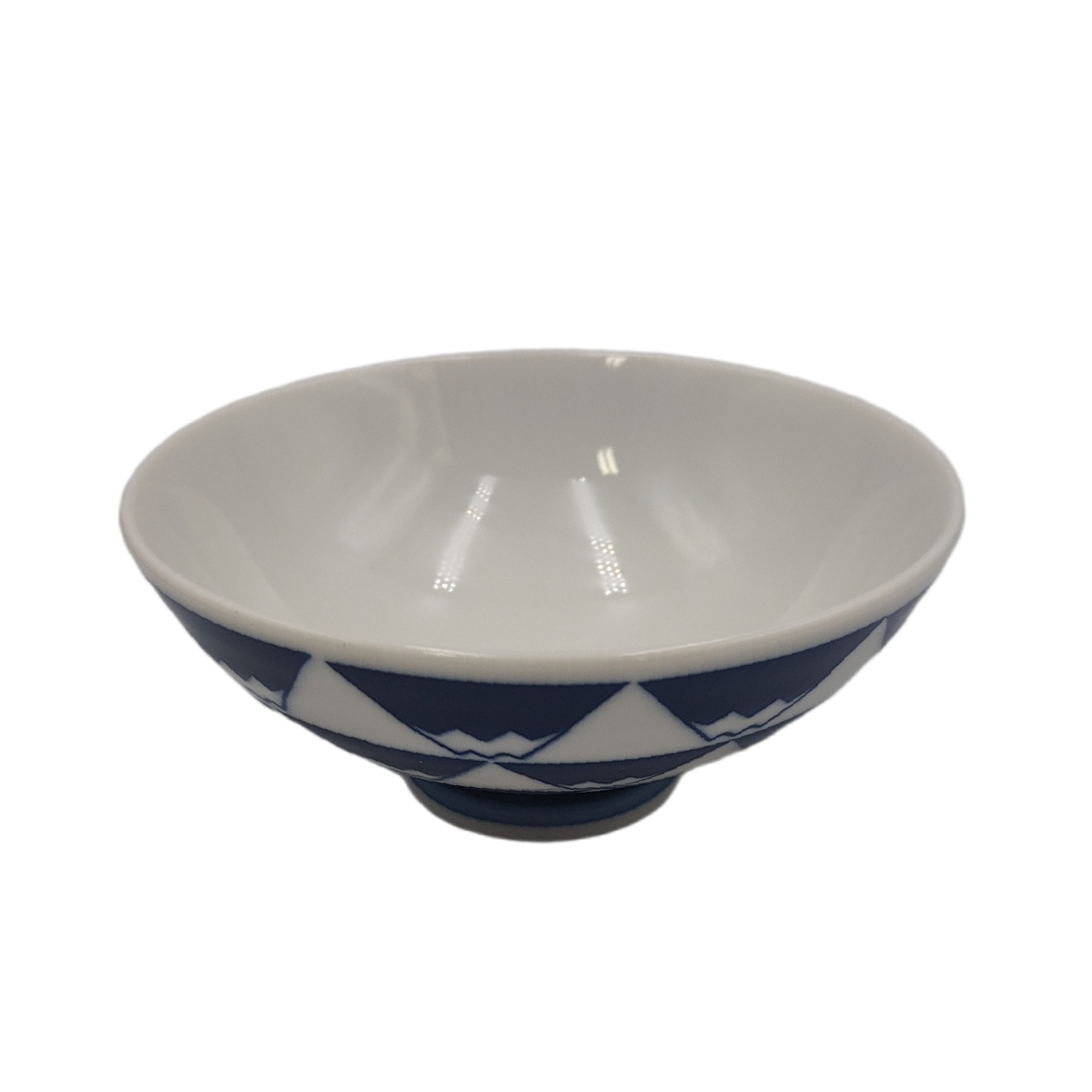 Mt.Fuji rice bowl (blue)