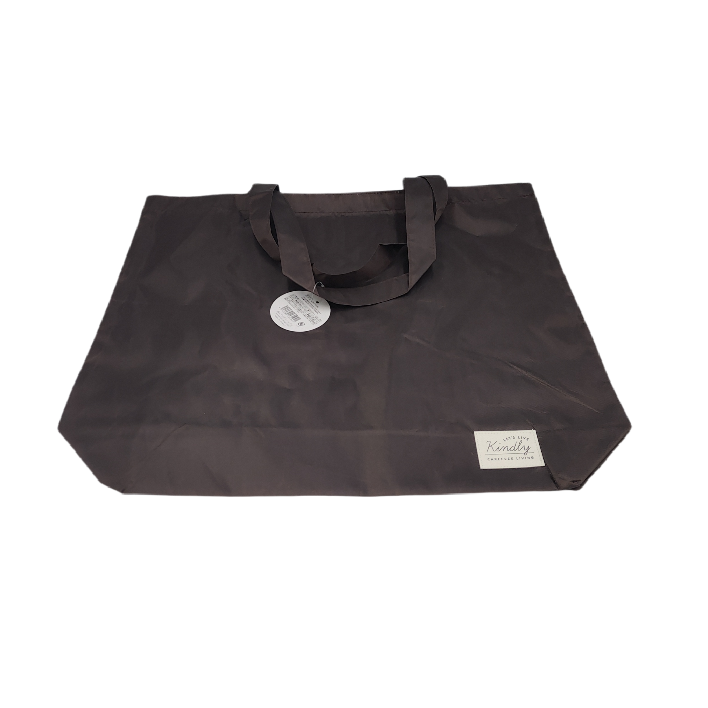 Tote LL with synthetic leather name