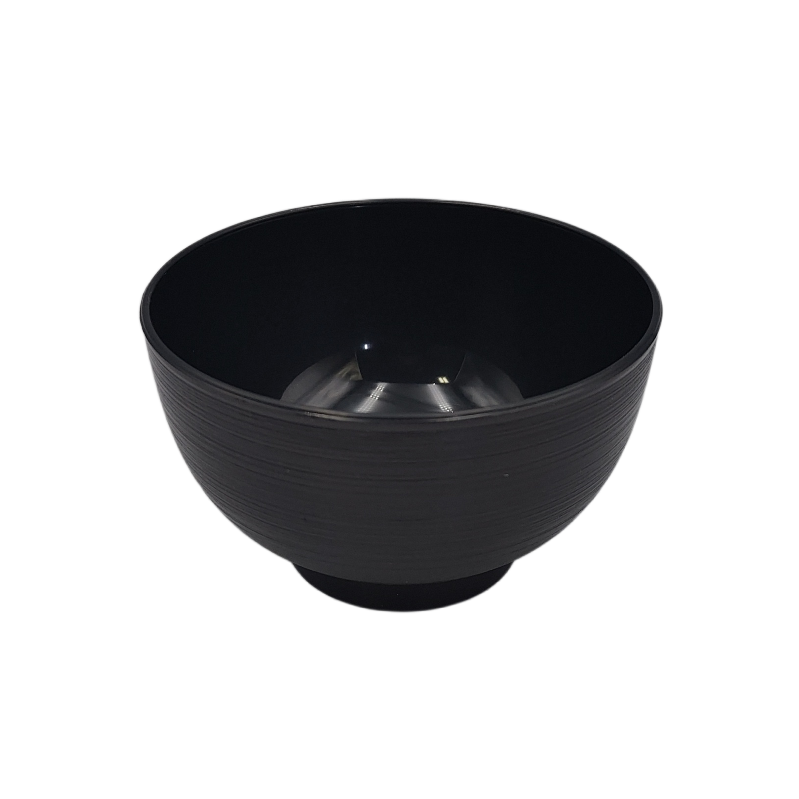 Thin line bowl black: good for microwave