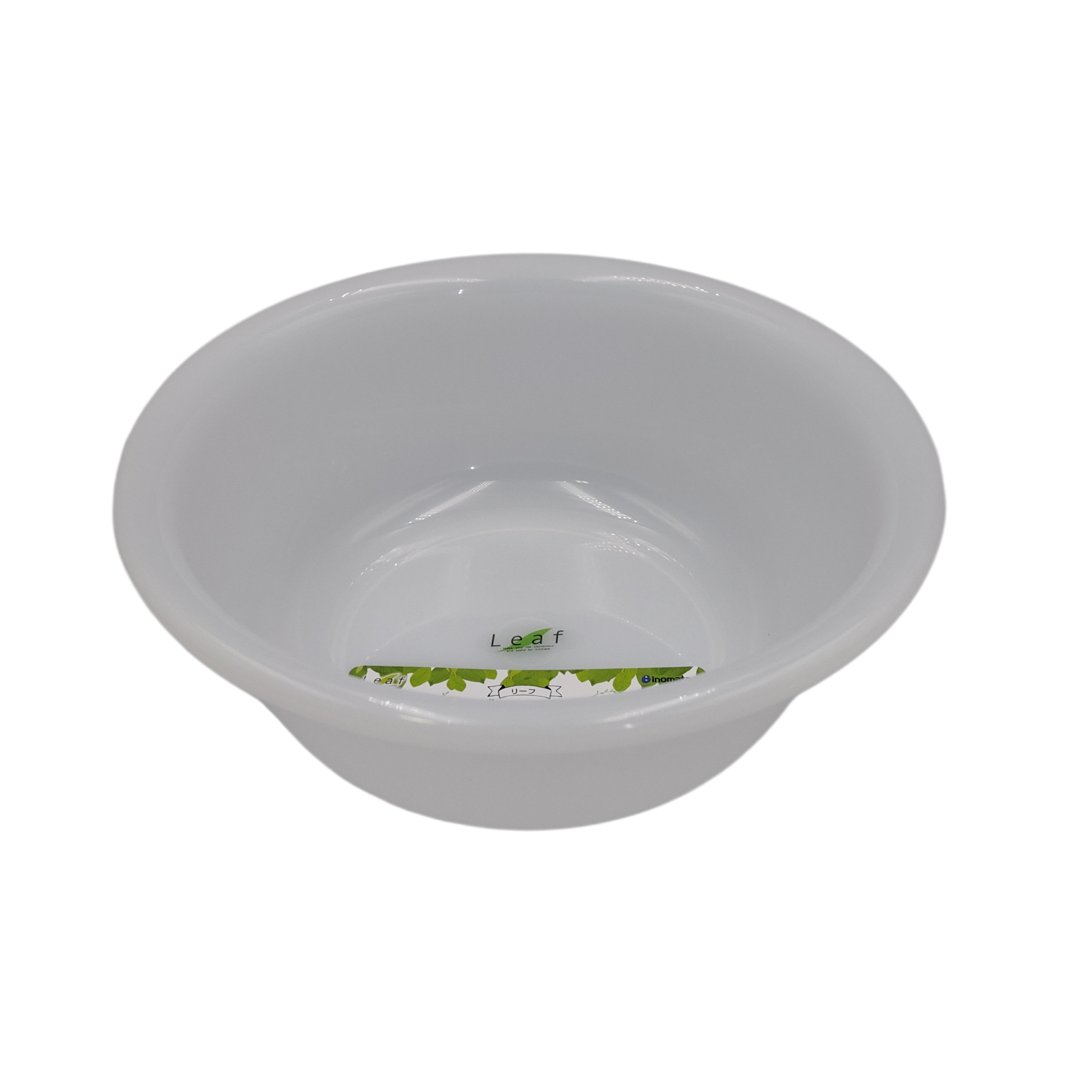 Plastic bath bucket 25.2φ-leaf(natural)