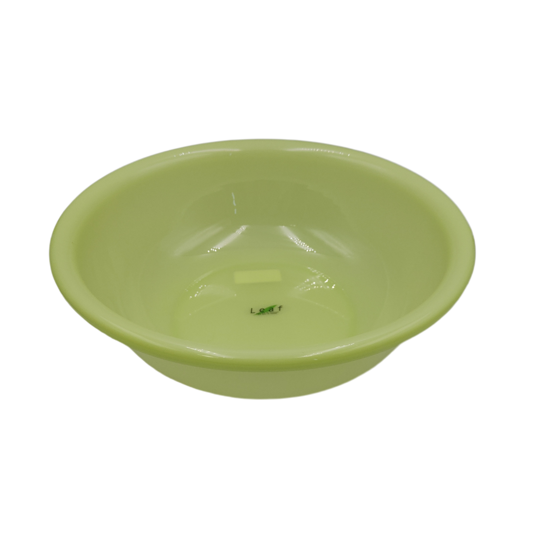 Plastic bath bucket 30.1φ-leaf(green)