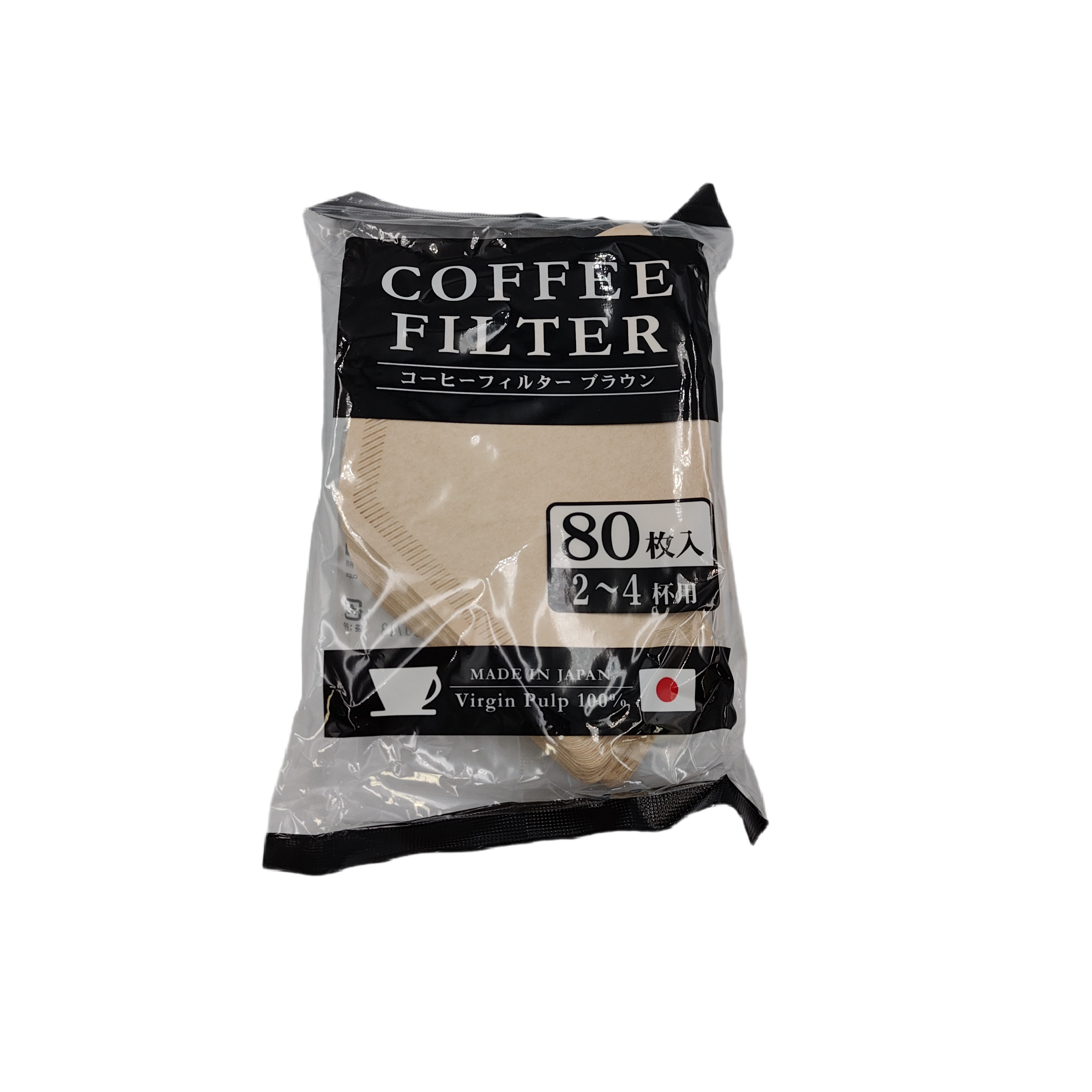 Coffee filter brown for 2-4 cups