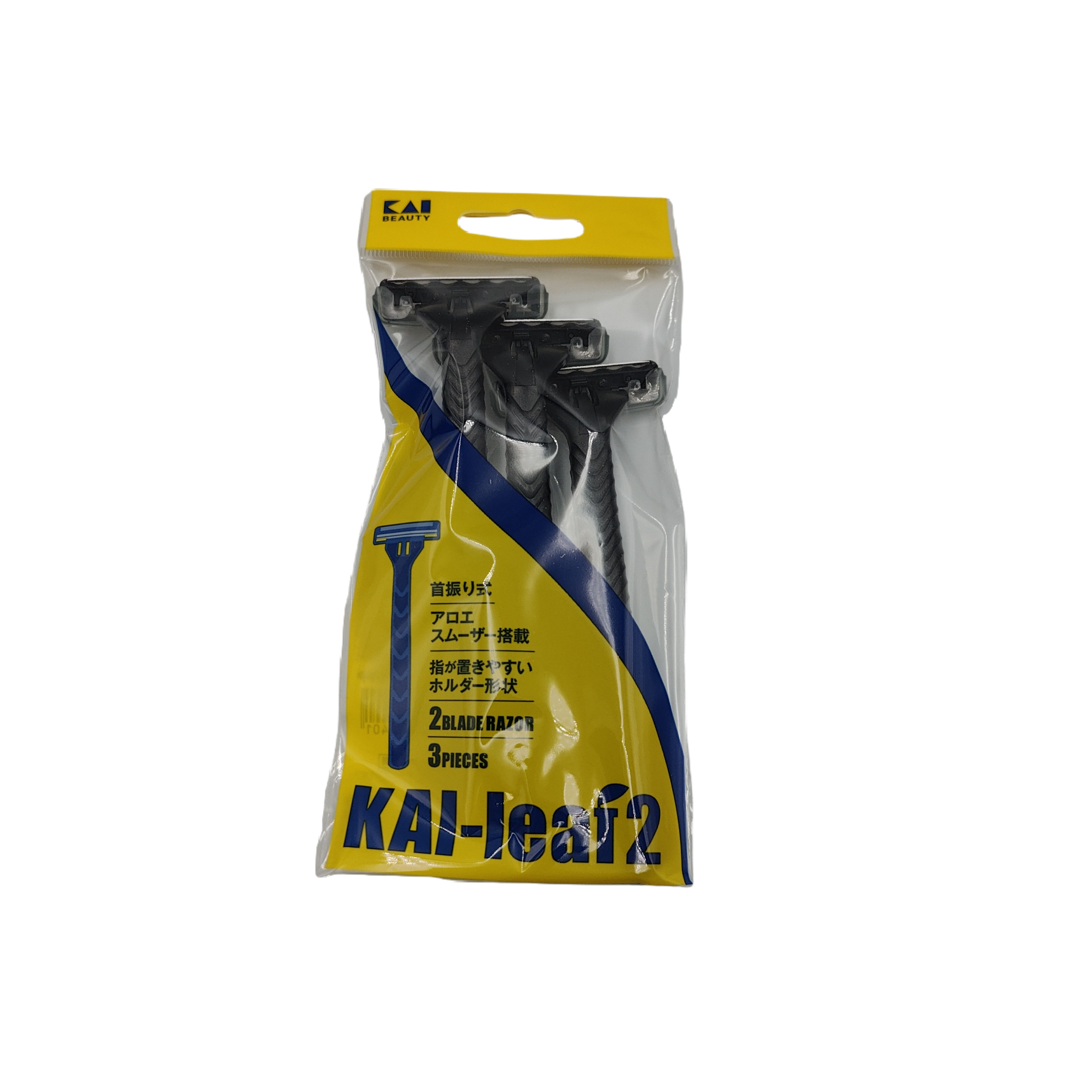 Leaf2 2-blade razor 3P