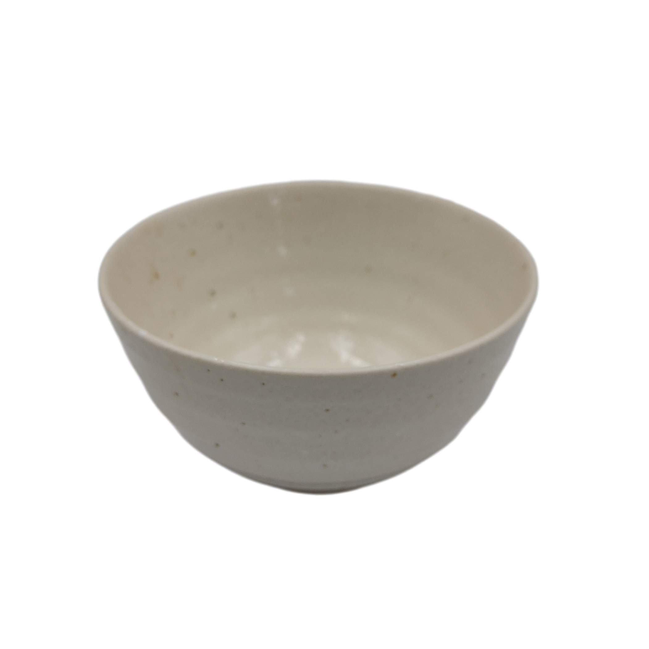 Minoyaki rice bowl white