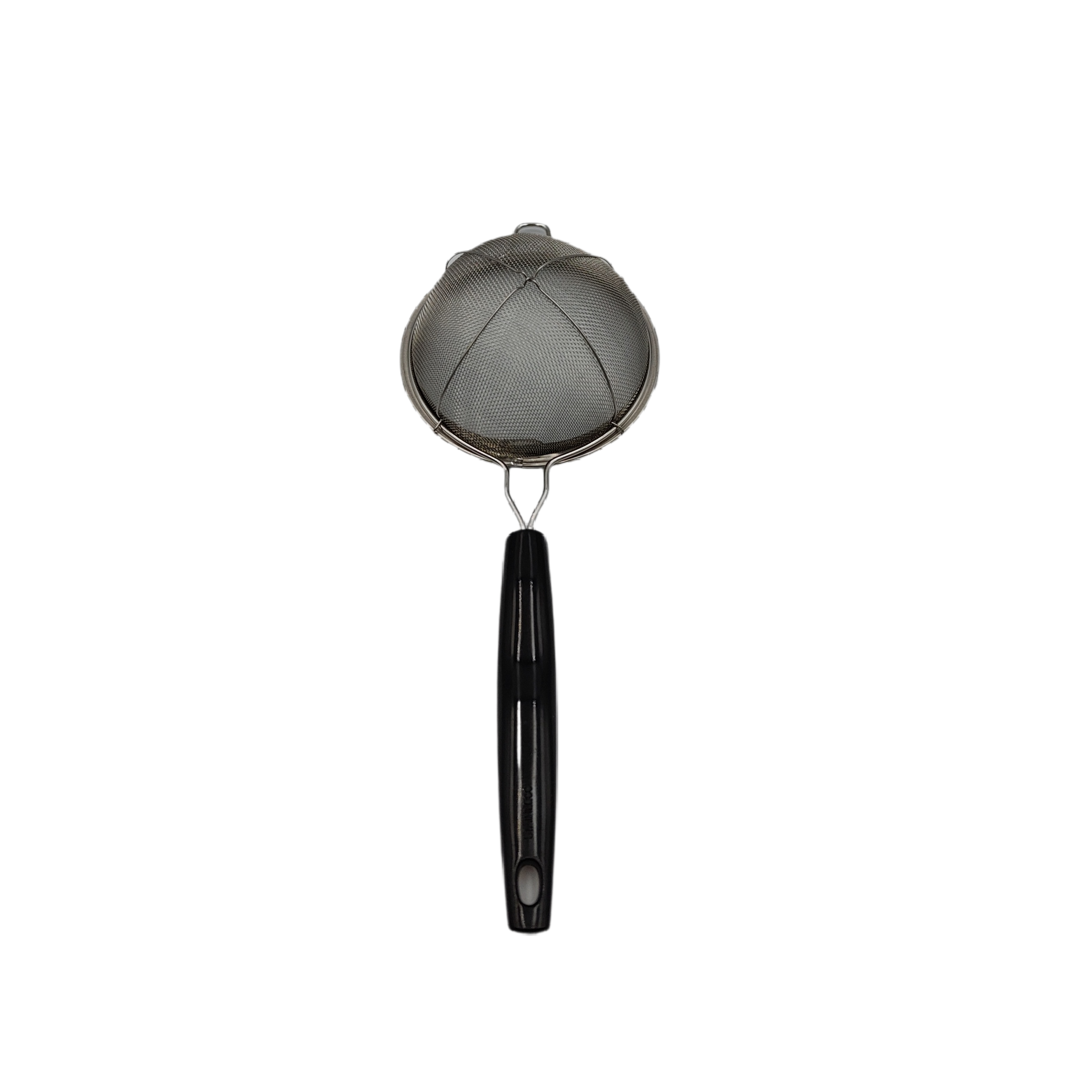 Tea strainer W/woodn grain handle
