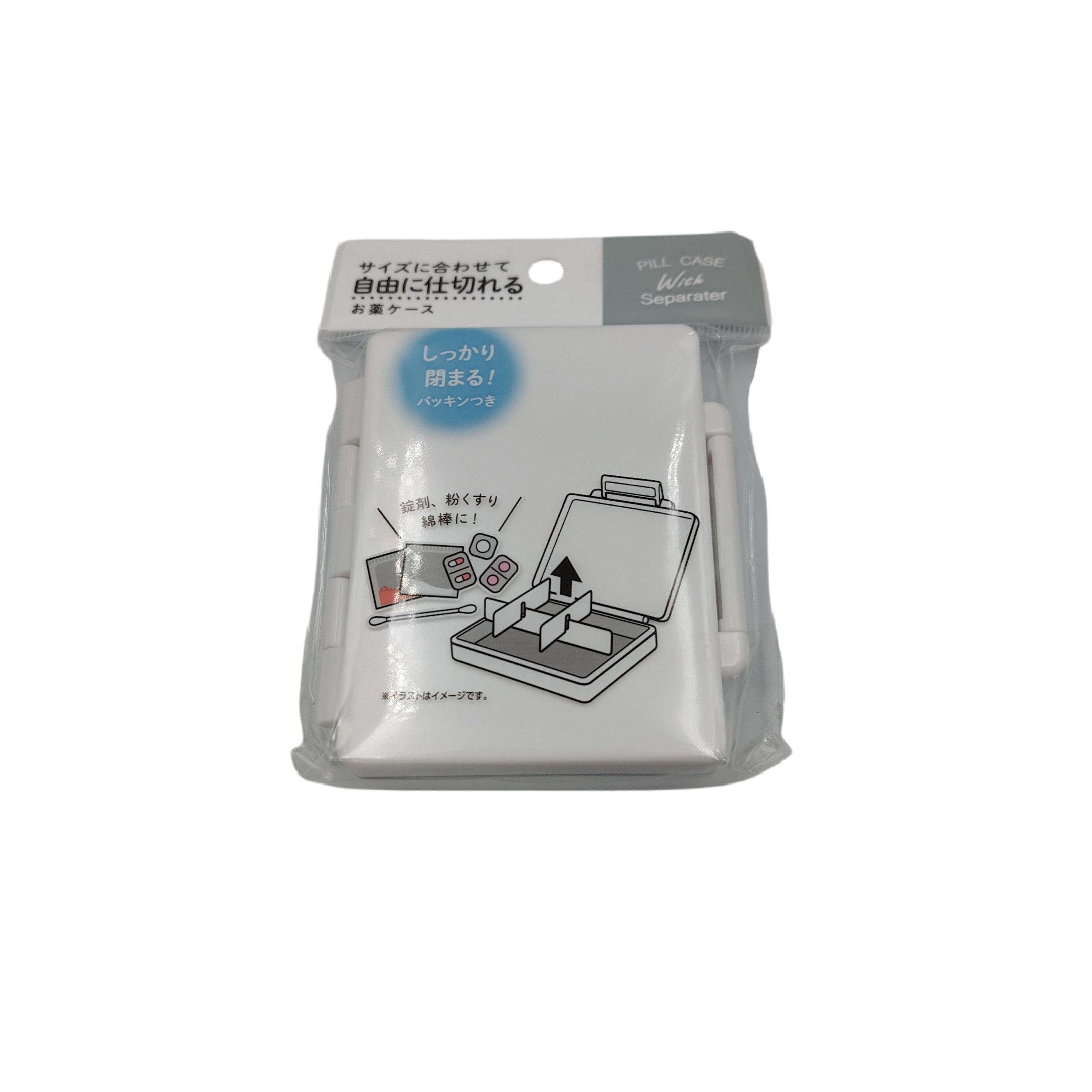 Medicine case that can be partitioned freely