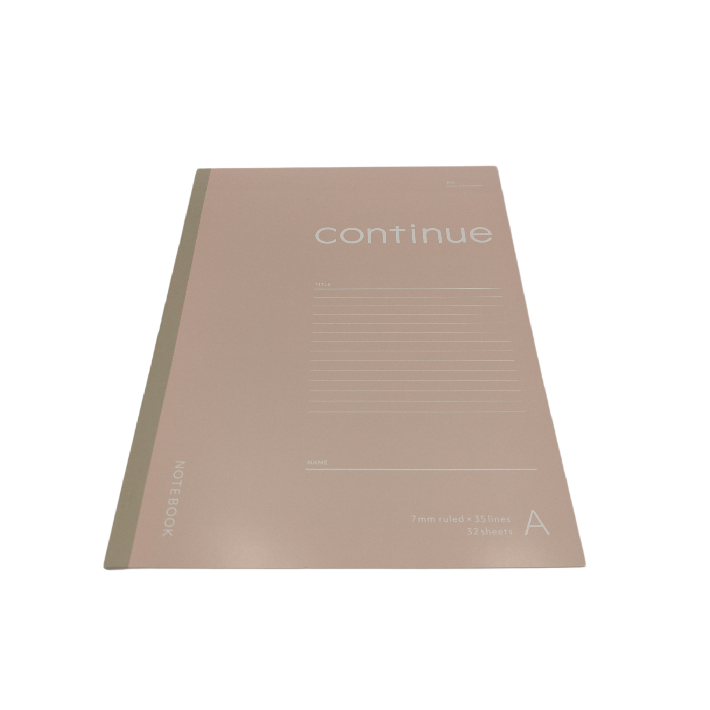 A4 Notebook smokey continue A ruled