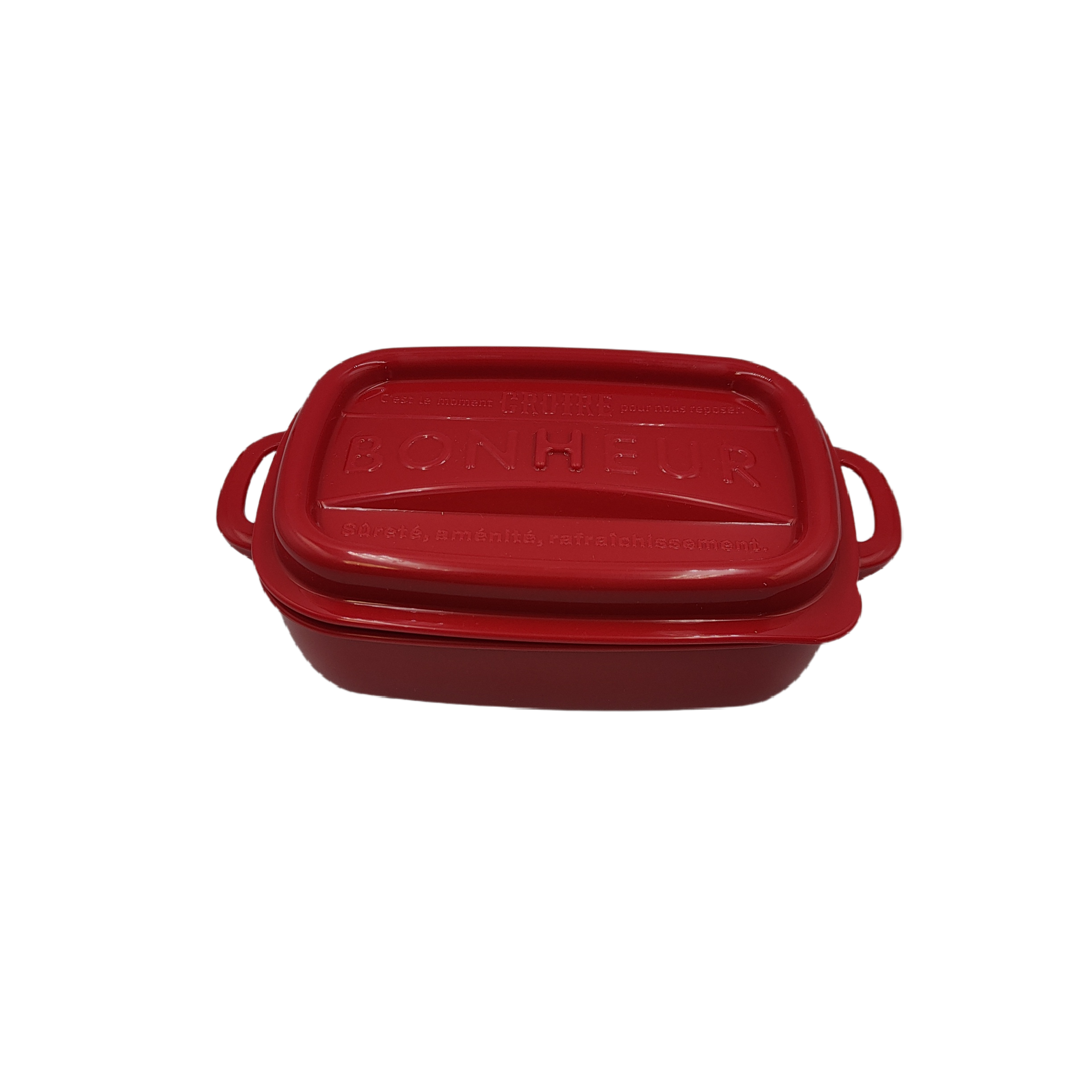 Bonnur lunch square 3L red
