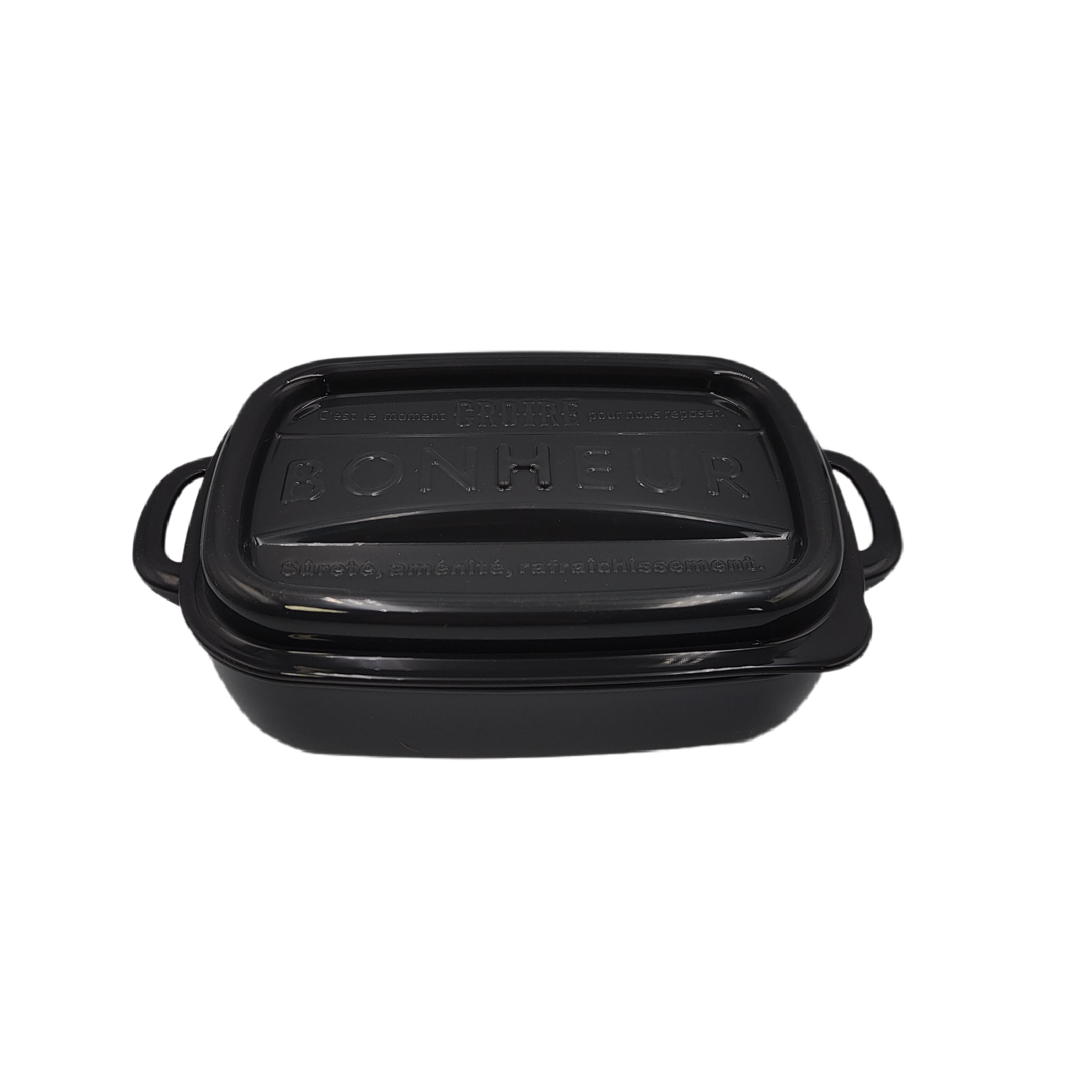 Bonnur lunch square 3L dark gray