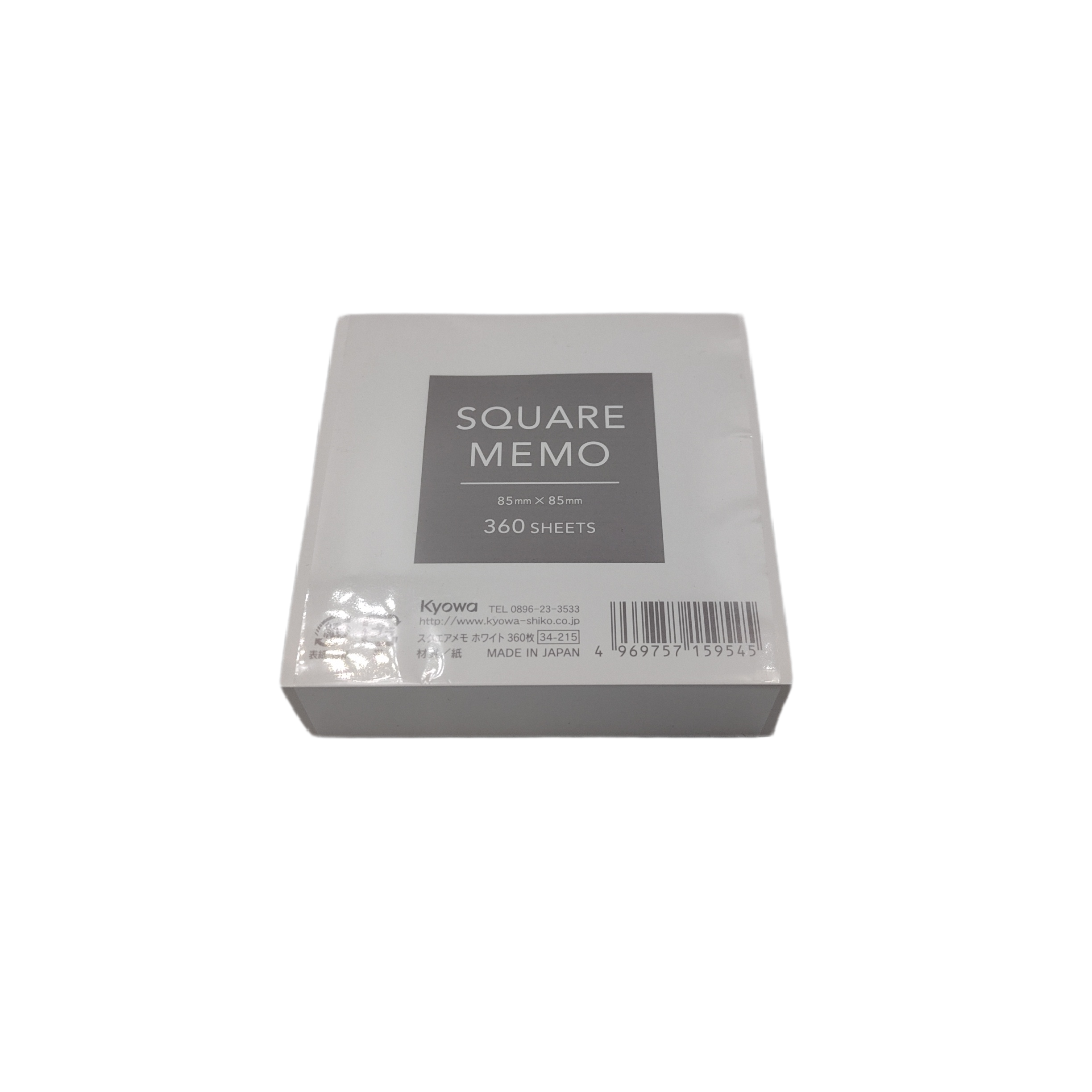 Square memo white 360 sheets