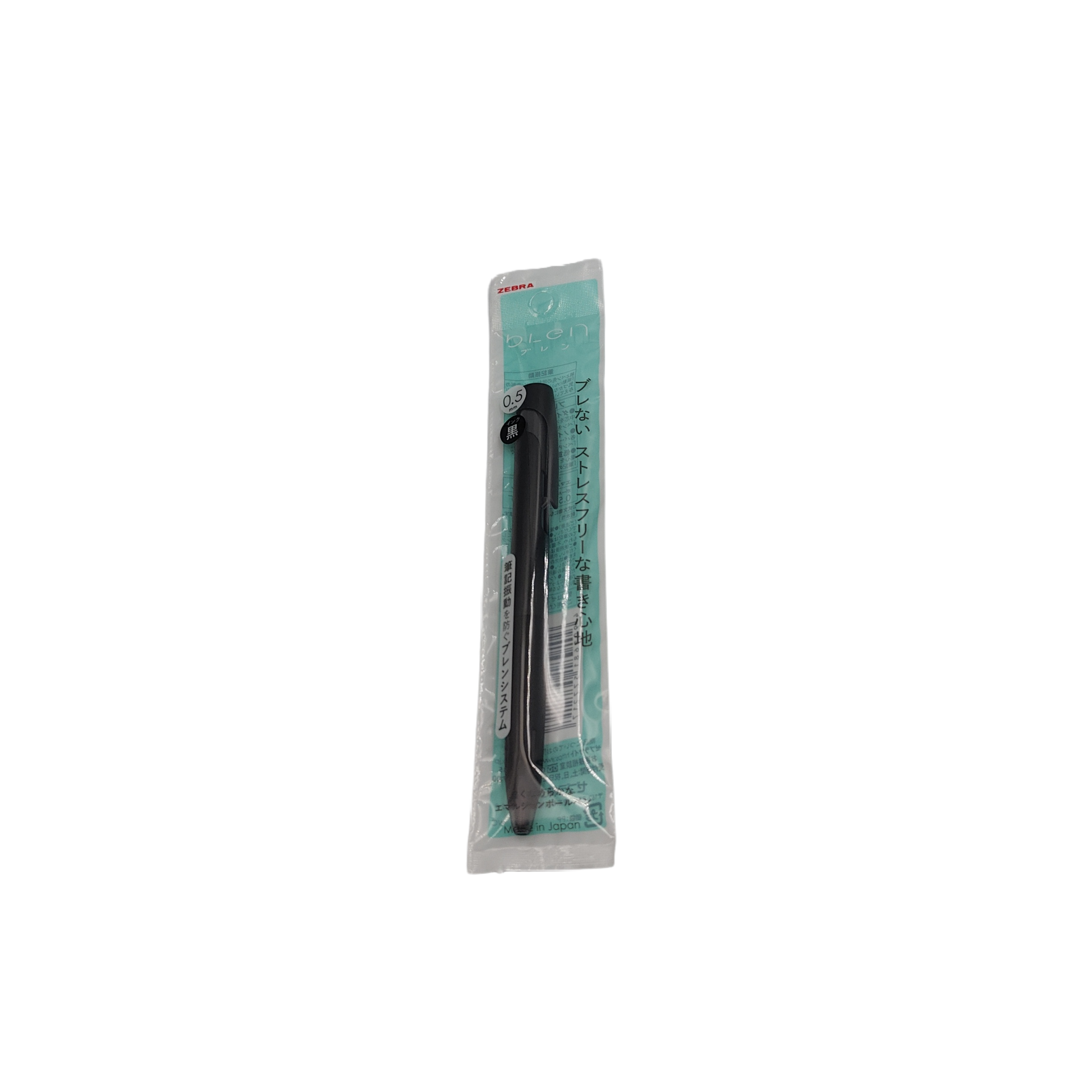 ZEBRA BLEN black axis black ink 0.5