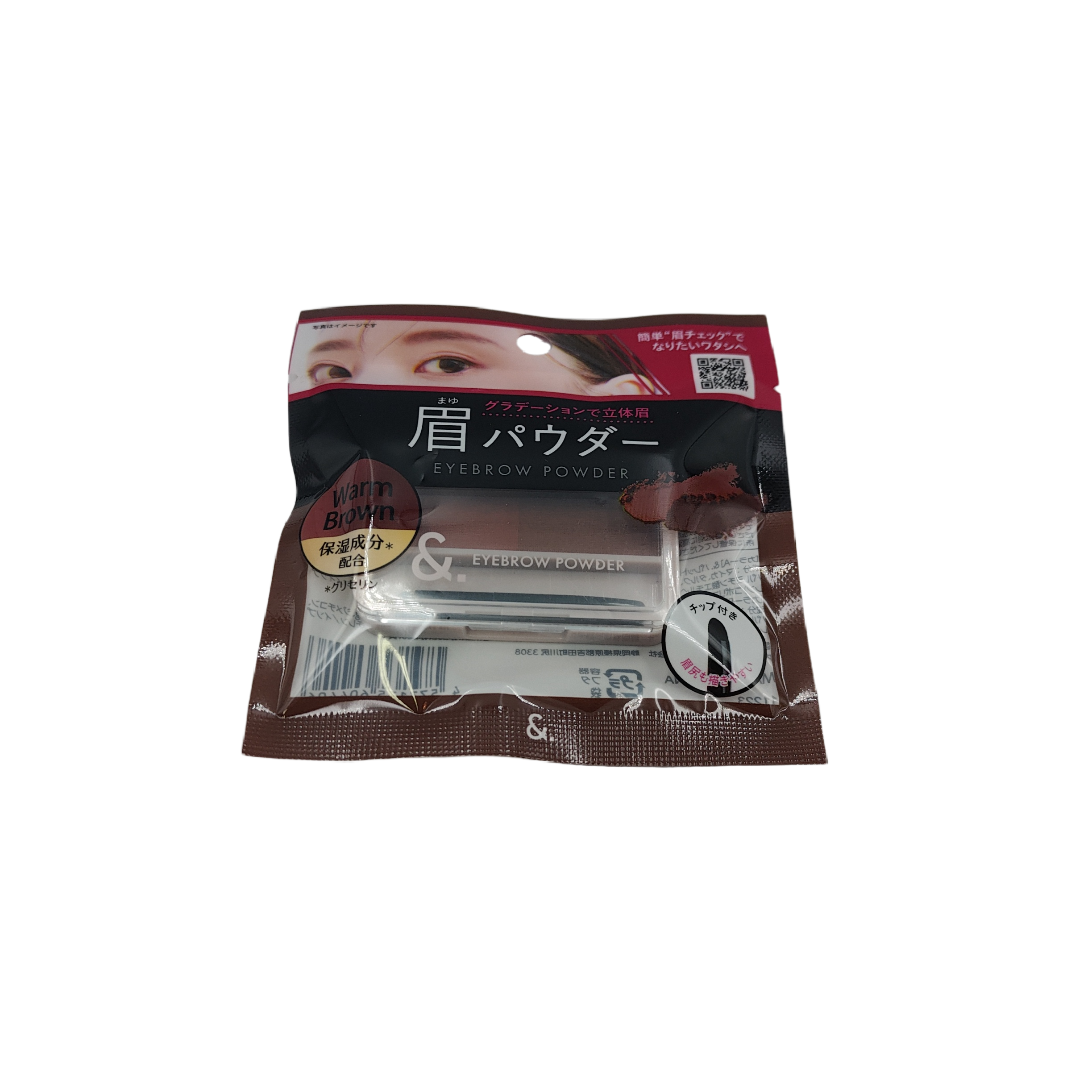 &. Eyebrow powder warm brown
