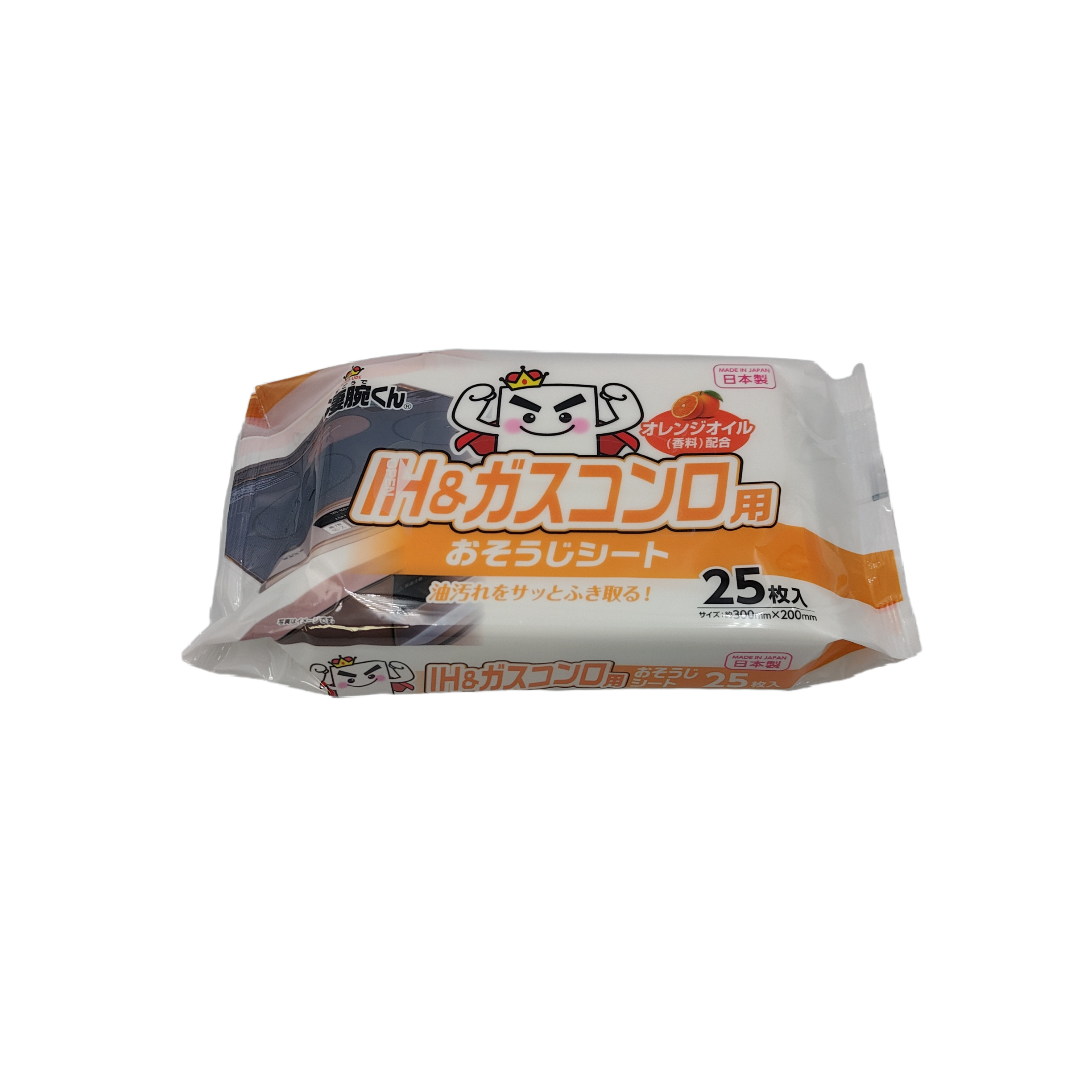 Cleaning sheet for IH & gas stove 25 sheets