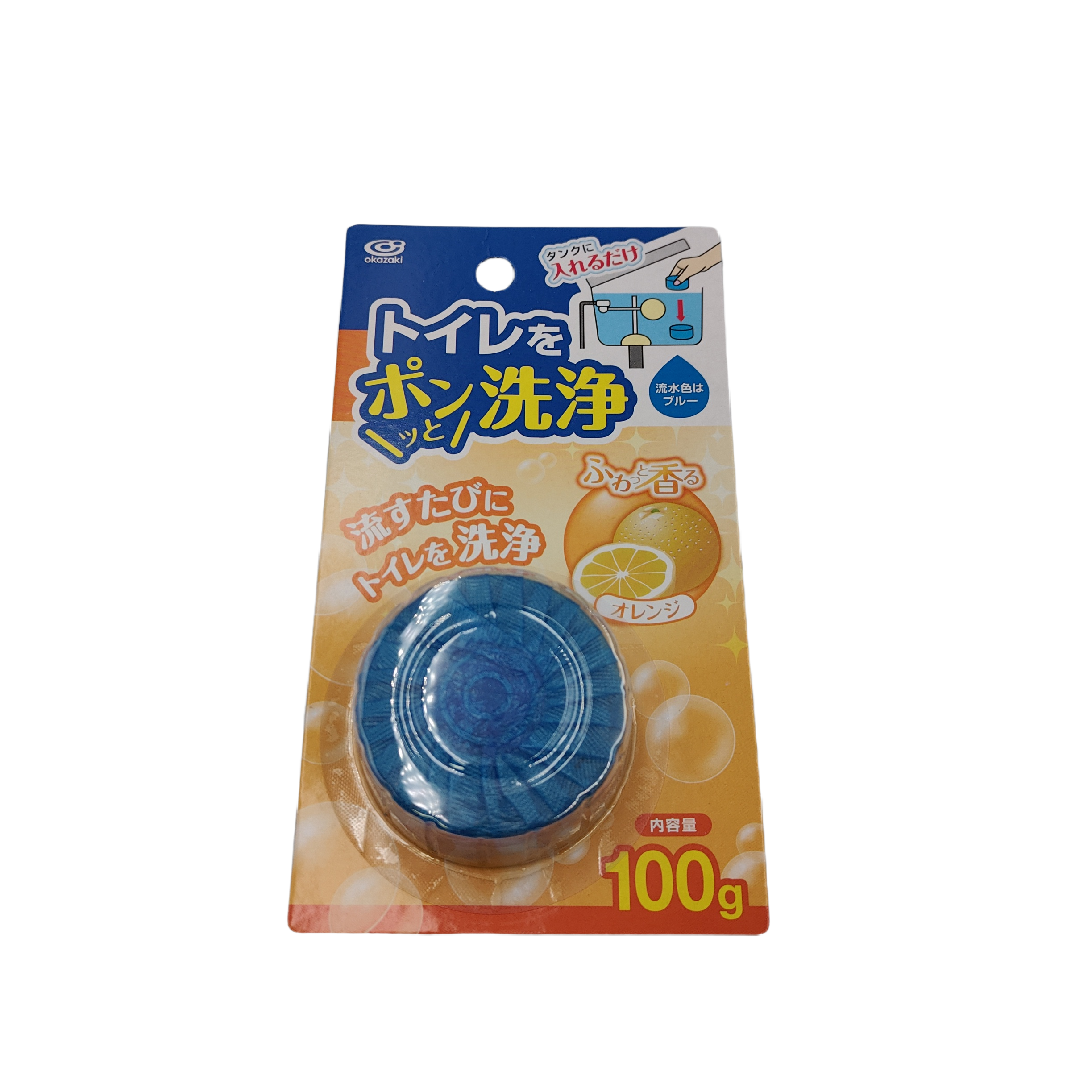 Toilet cleaner orange 100g x 1P