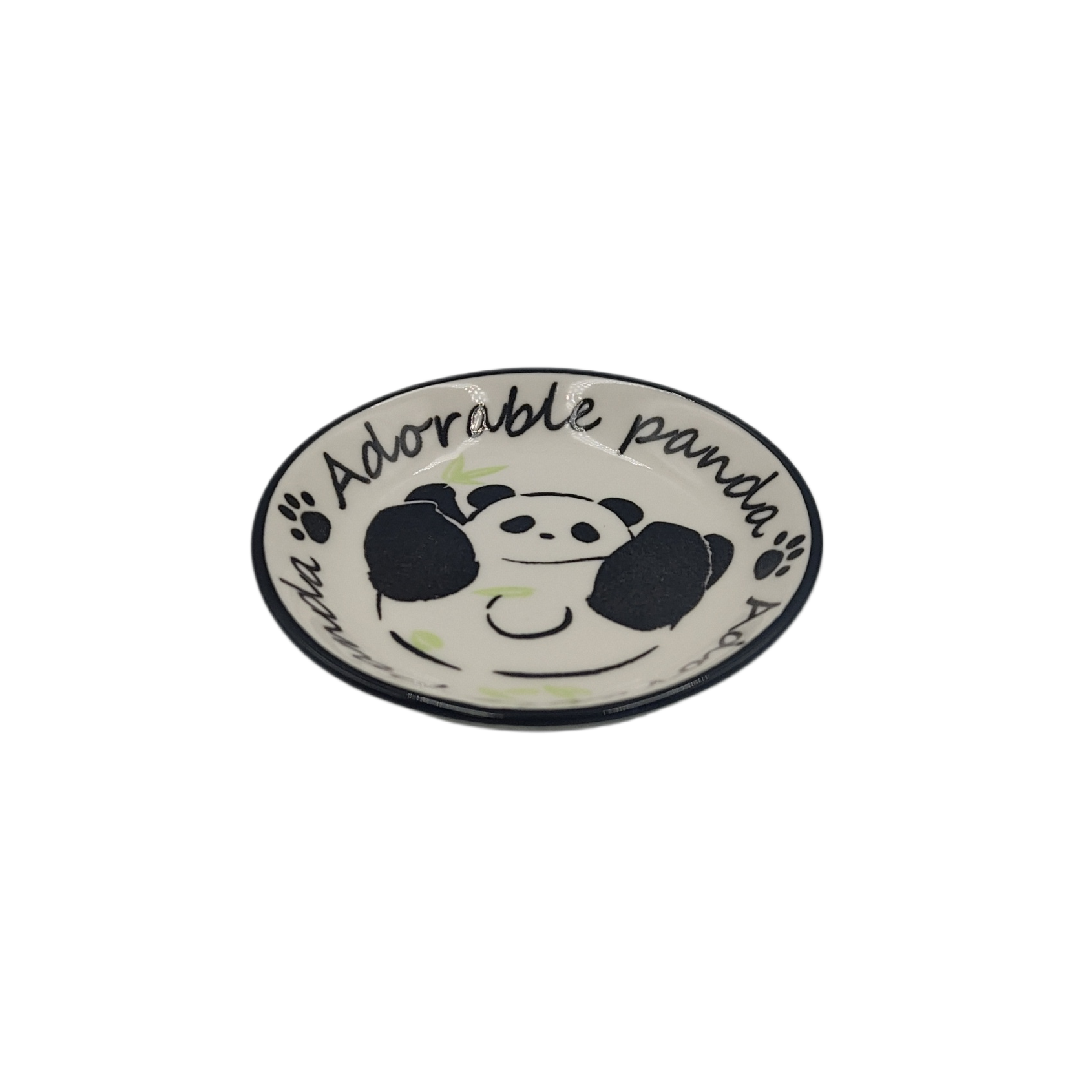 Look-back panda mini plate