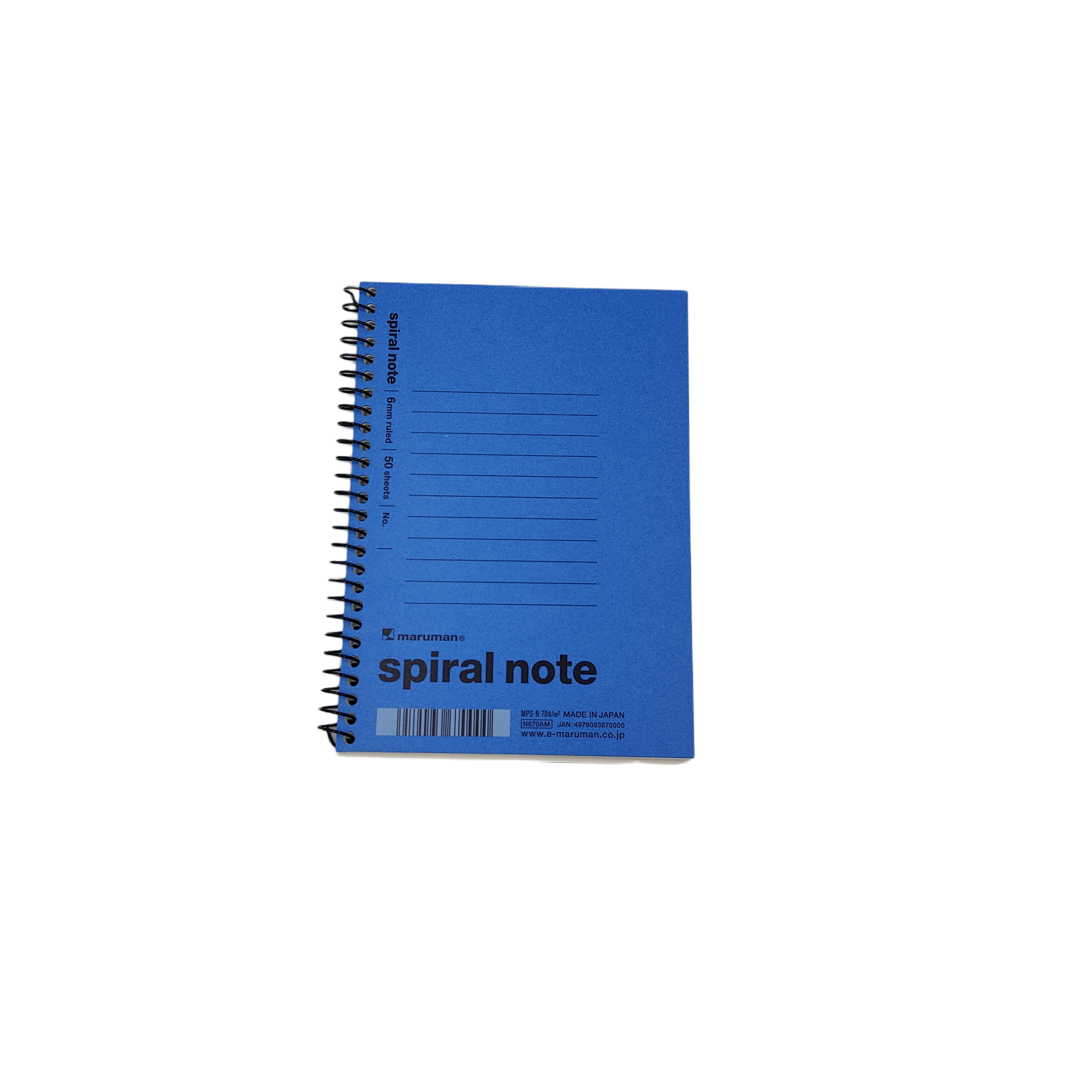 Maruman A6 spiral notebook 4 colors included