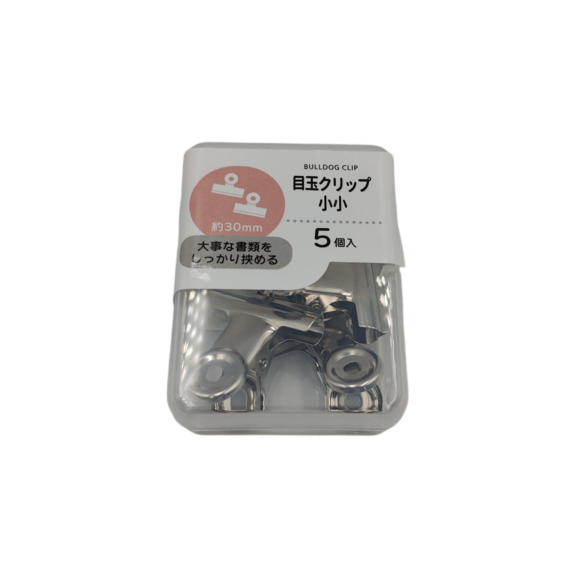 Bulldog clip mini mini 30mm 5P