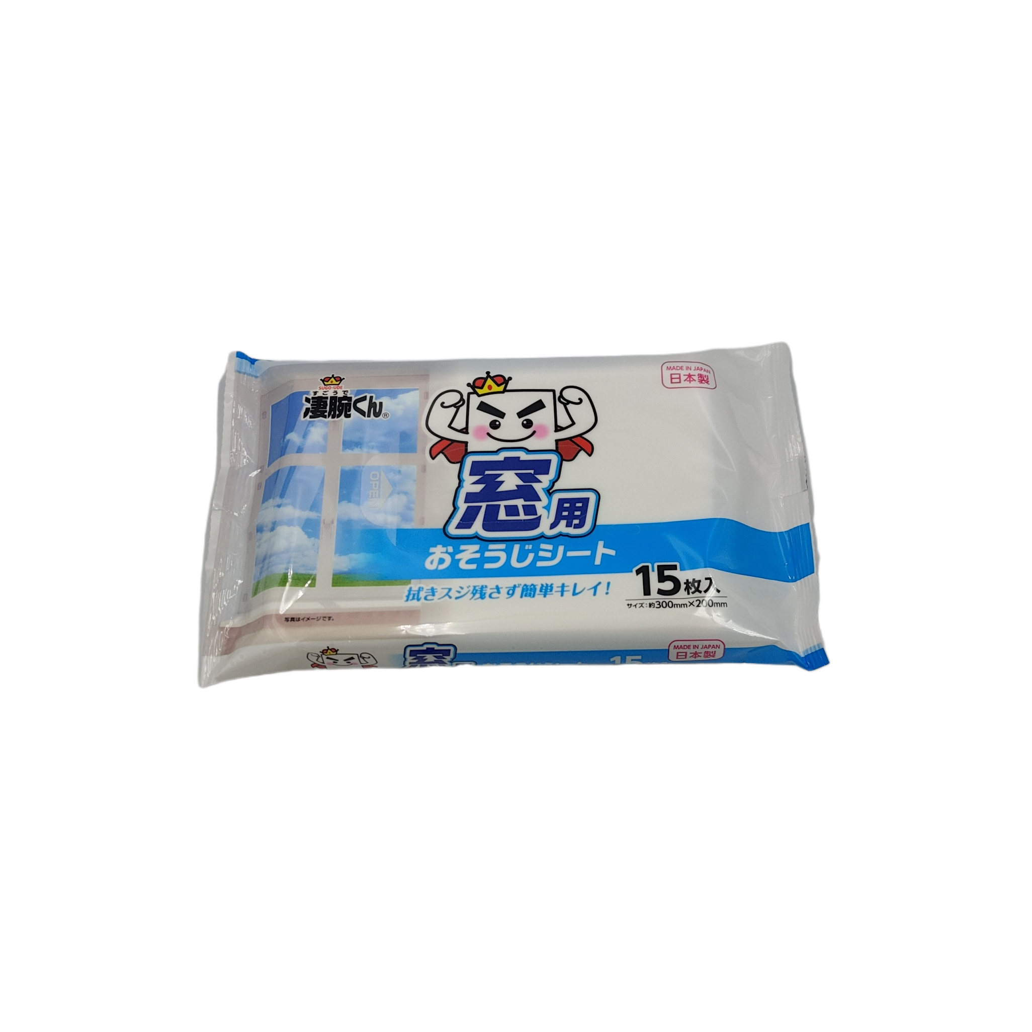 Window cleaning sheet 15 sheets