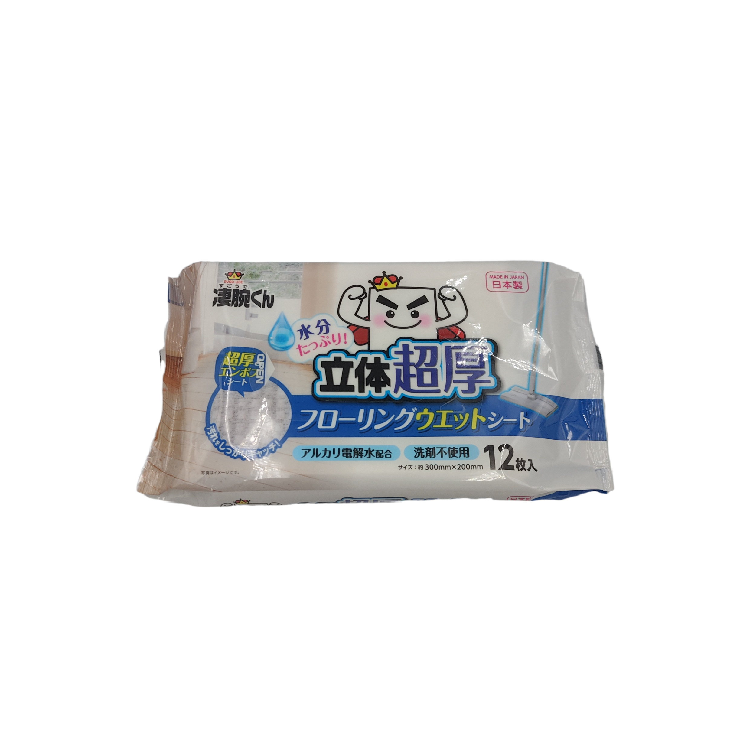 Three-dimensional ultra-thick flooring wet 12 sheets