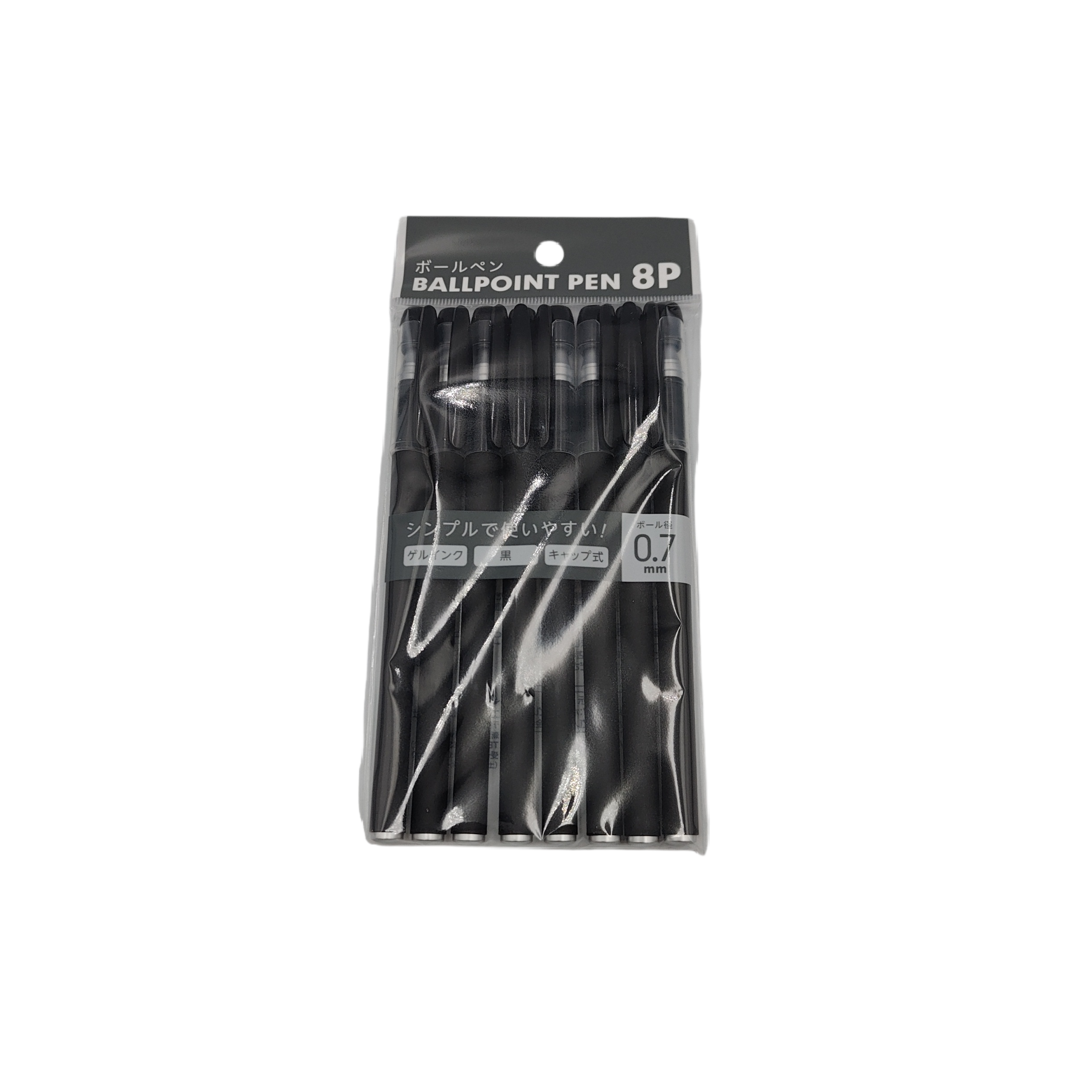Ballpoint pen 8P (0.7mm)