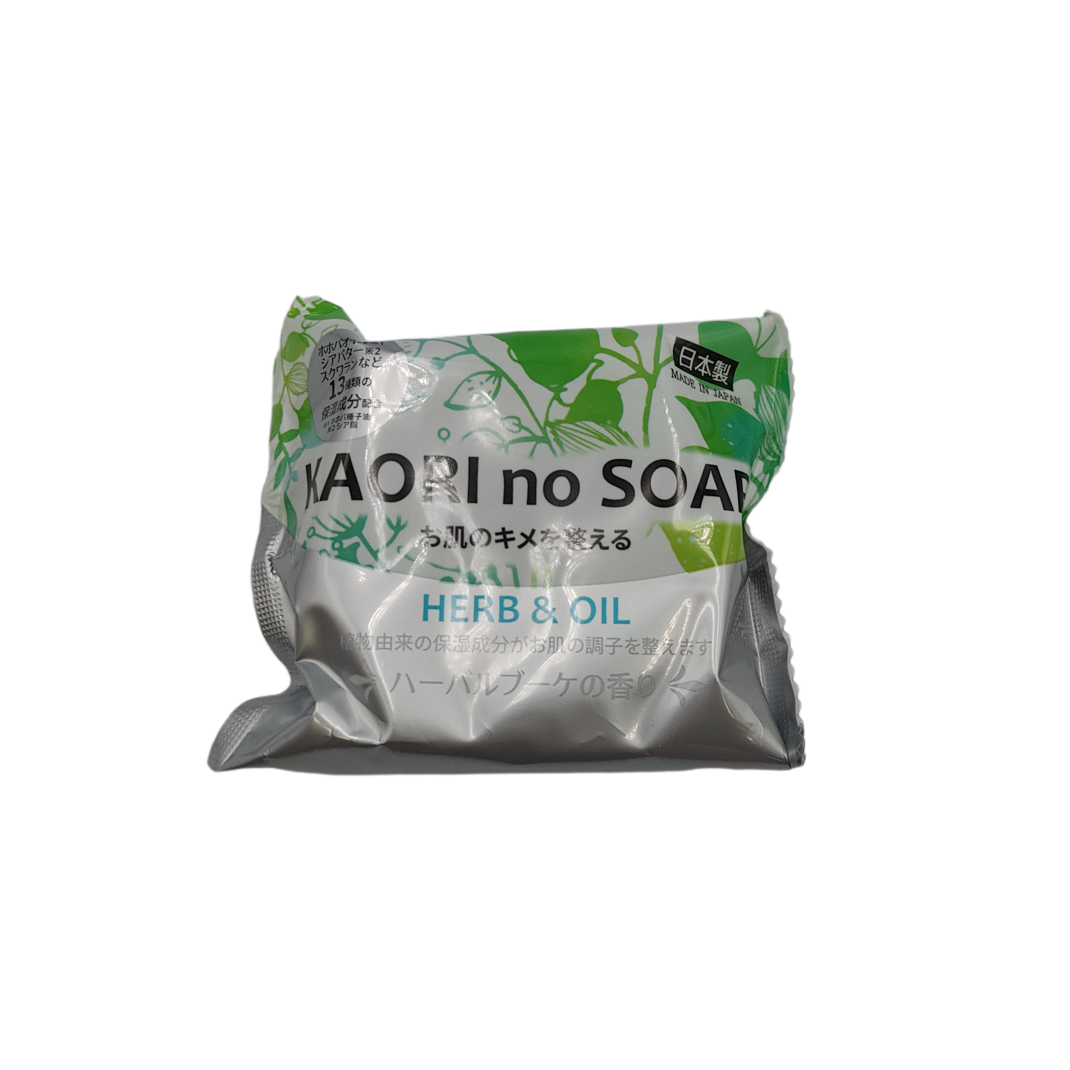 KAORI's SOAP herb skin texture