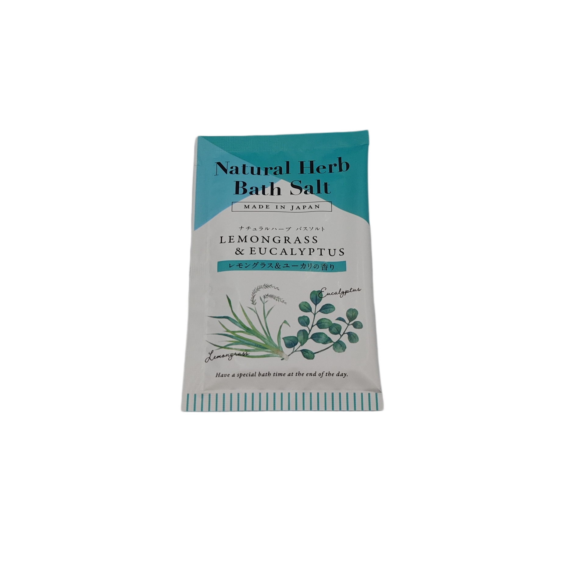 Botanical bath salt lemon G & eucalyptus