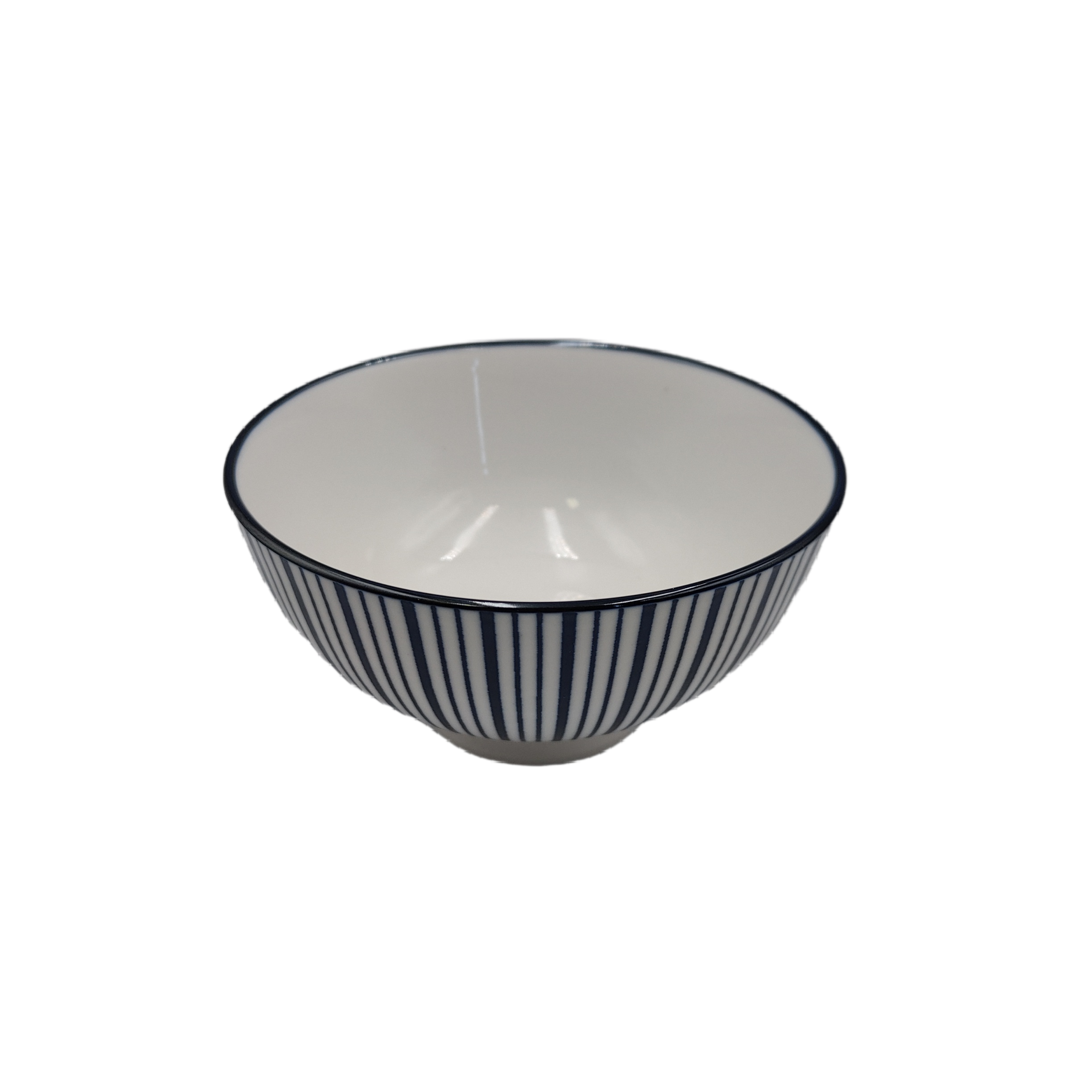 Black tokusa rice bowl (large)