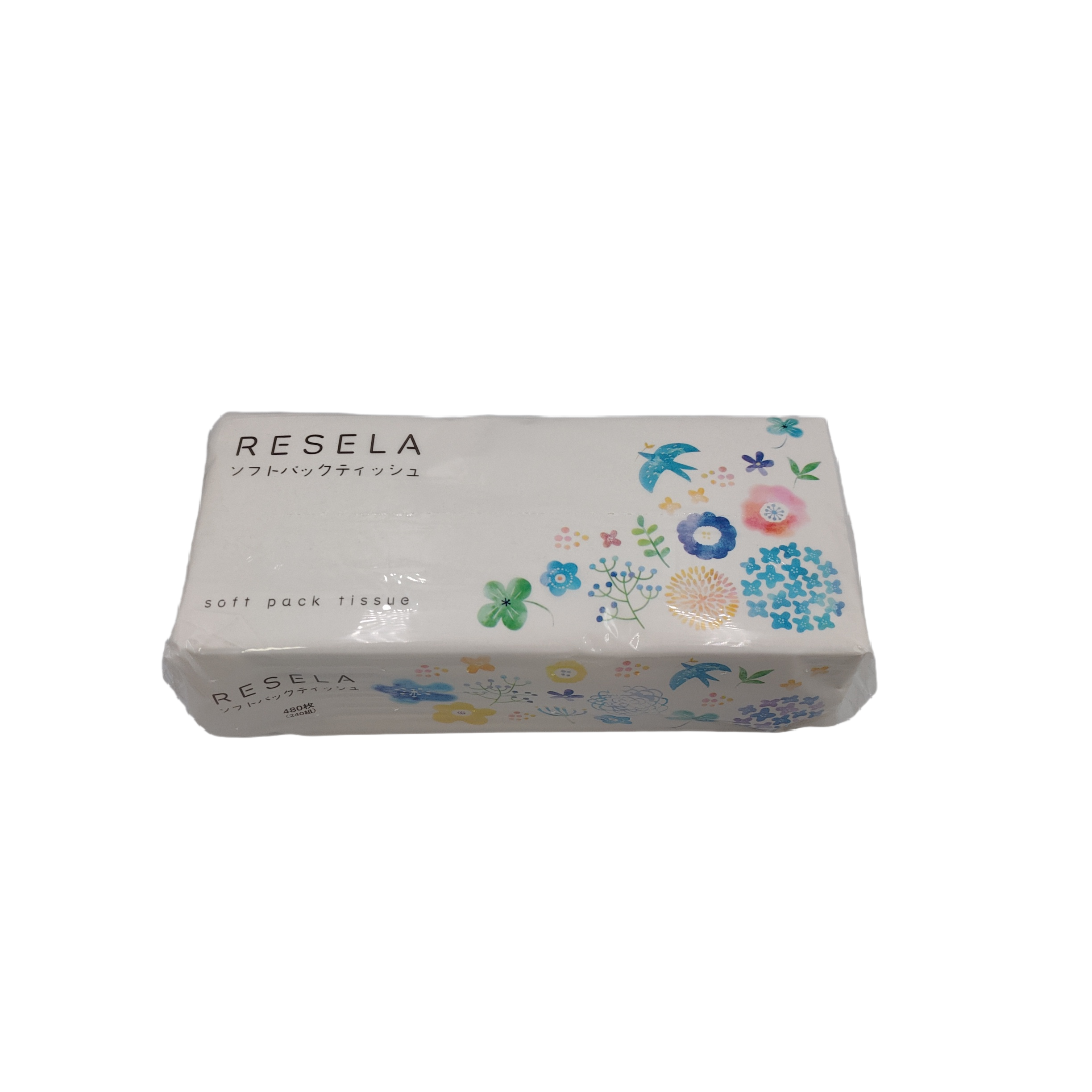 Soft pack tissue 240 pairs