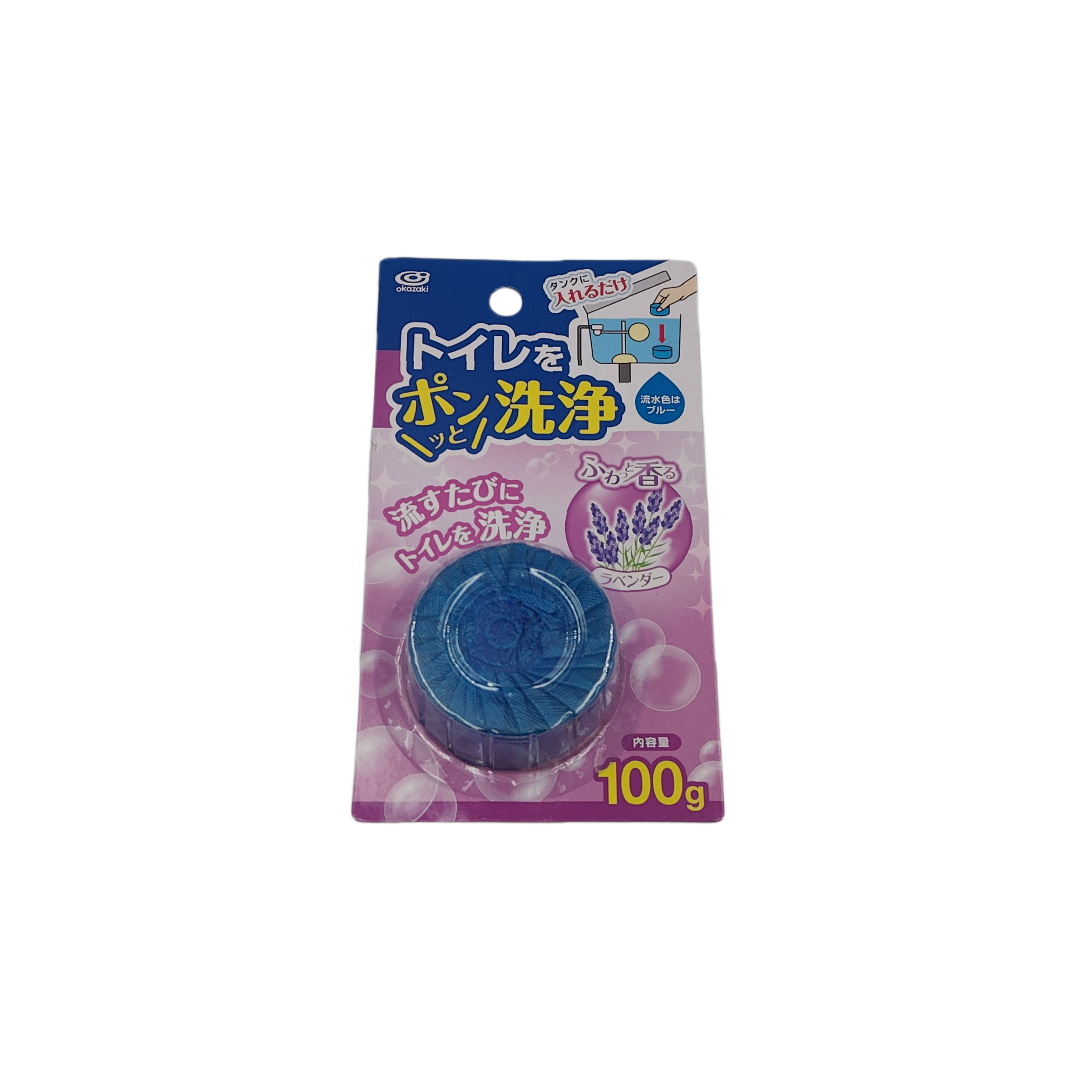 Toilet cleaner lavender 100g x 1P