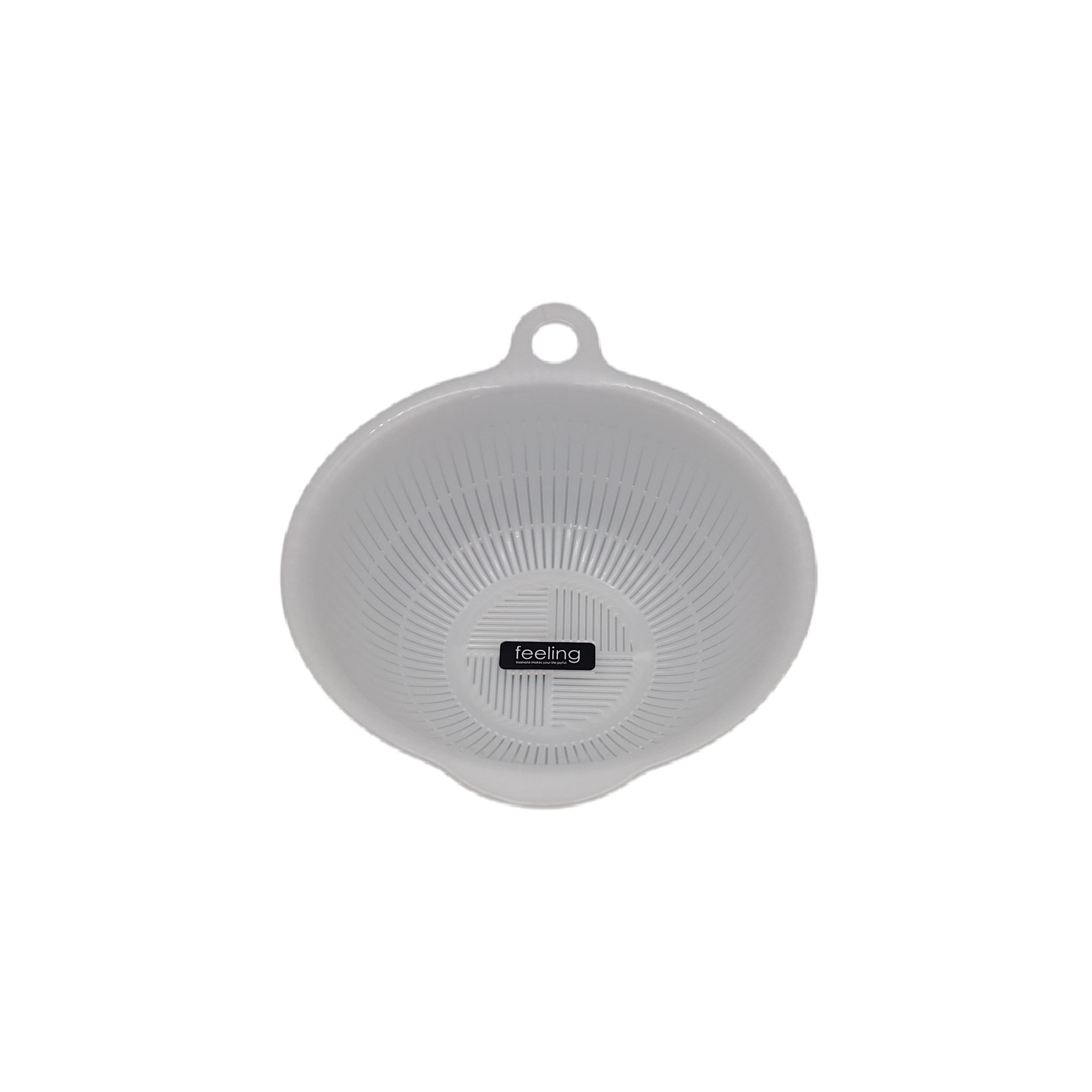 Plastic strainer 22cm-white