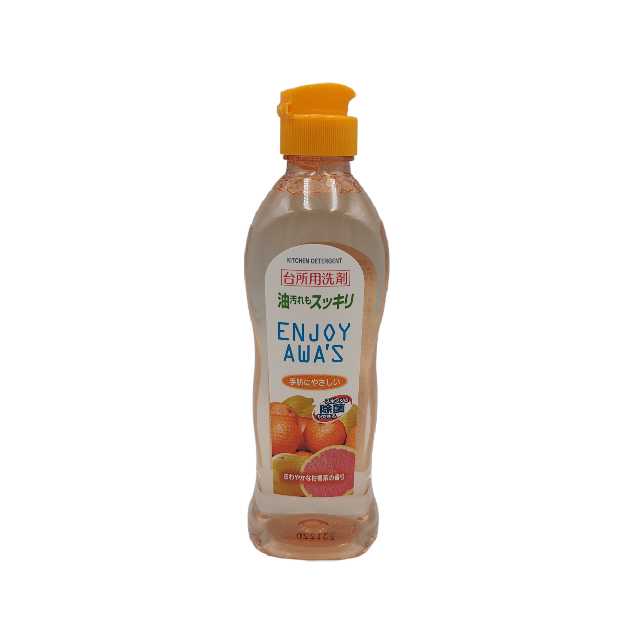 Enjoy awa's dishwash detergent containing smell of citrus