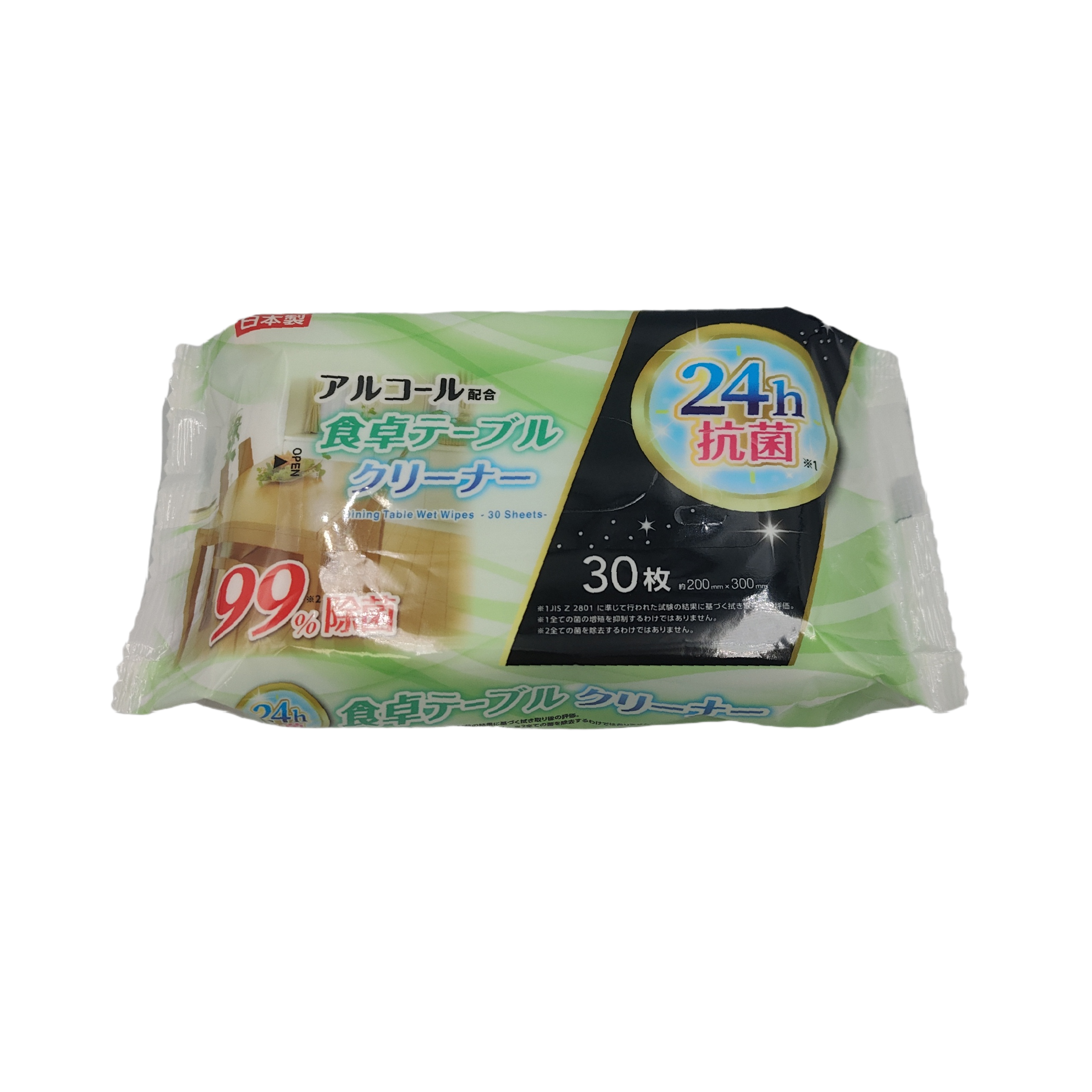 Table cleaner 30 sheets (24H antibacterial): PB