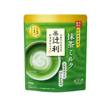 4901305411095 B09 Kataoka Tsuji Matcha Milk 170g