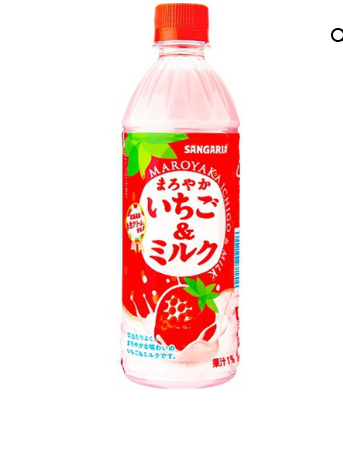 255/5 4902179021496 A19 Sangaria Creamy Strawberry & Milk P 500ml*24*1case
